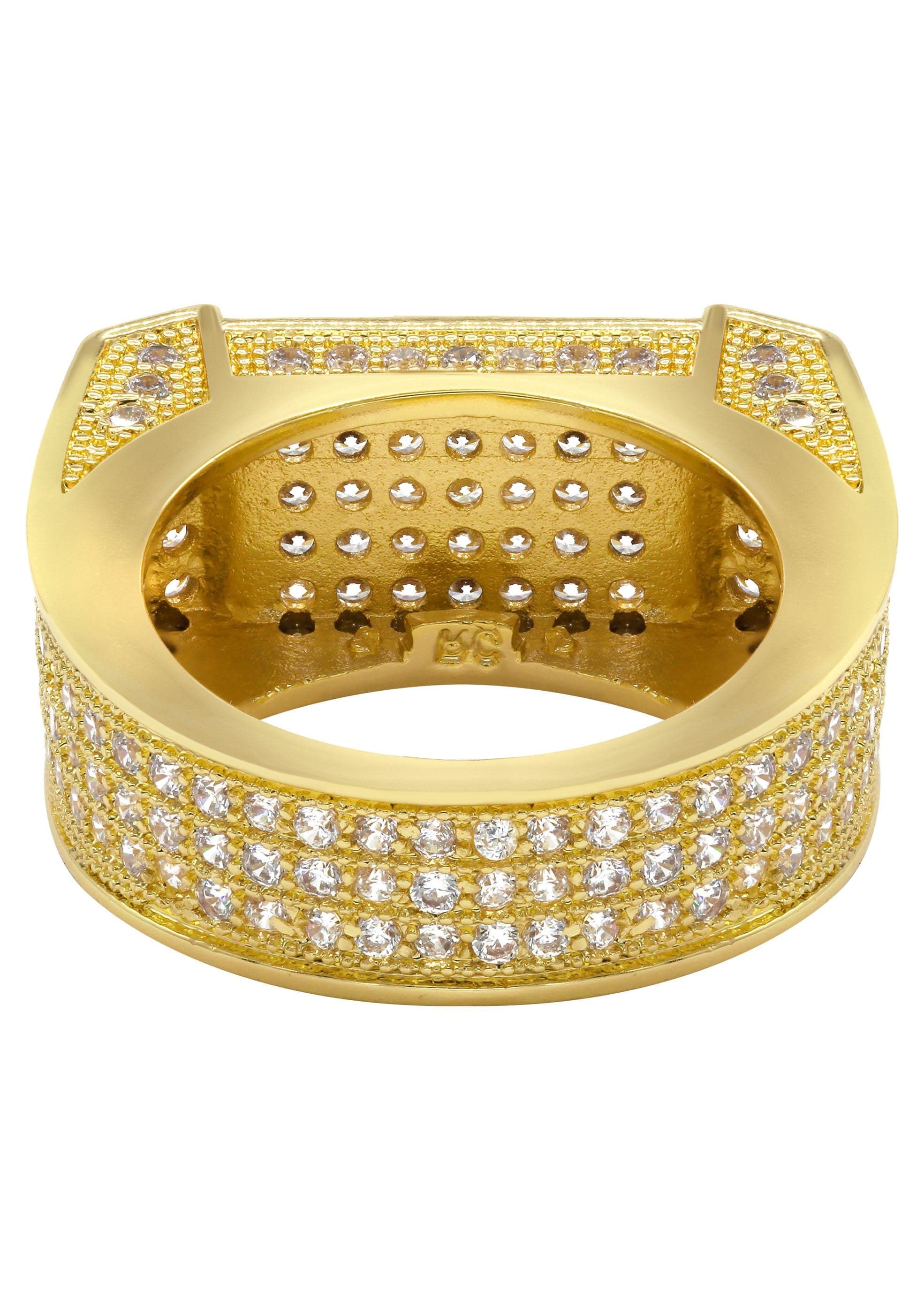 Mens Gold Plated Pinky Ring | 9.5 Grams - Image 2