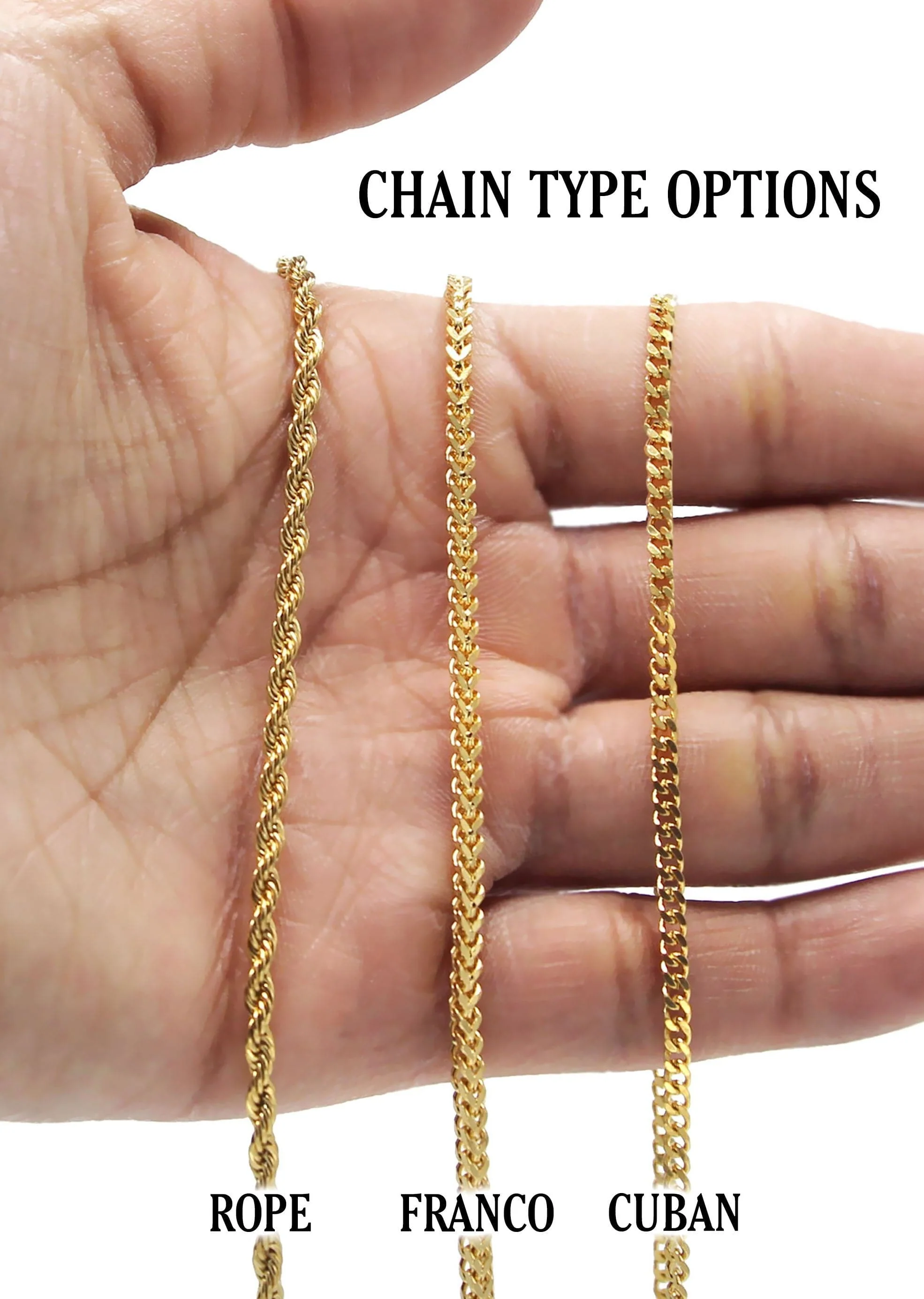 Mens Gold Plated Rope Chain & Emoji Pendant | Appx. 17 Grams - Image 7