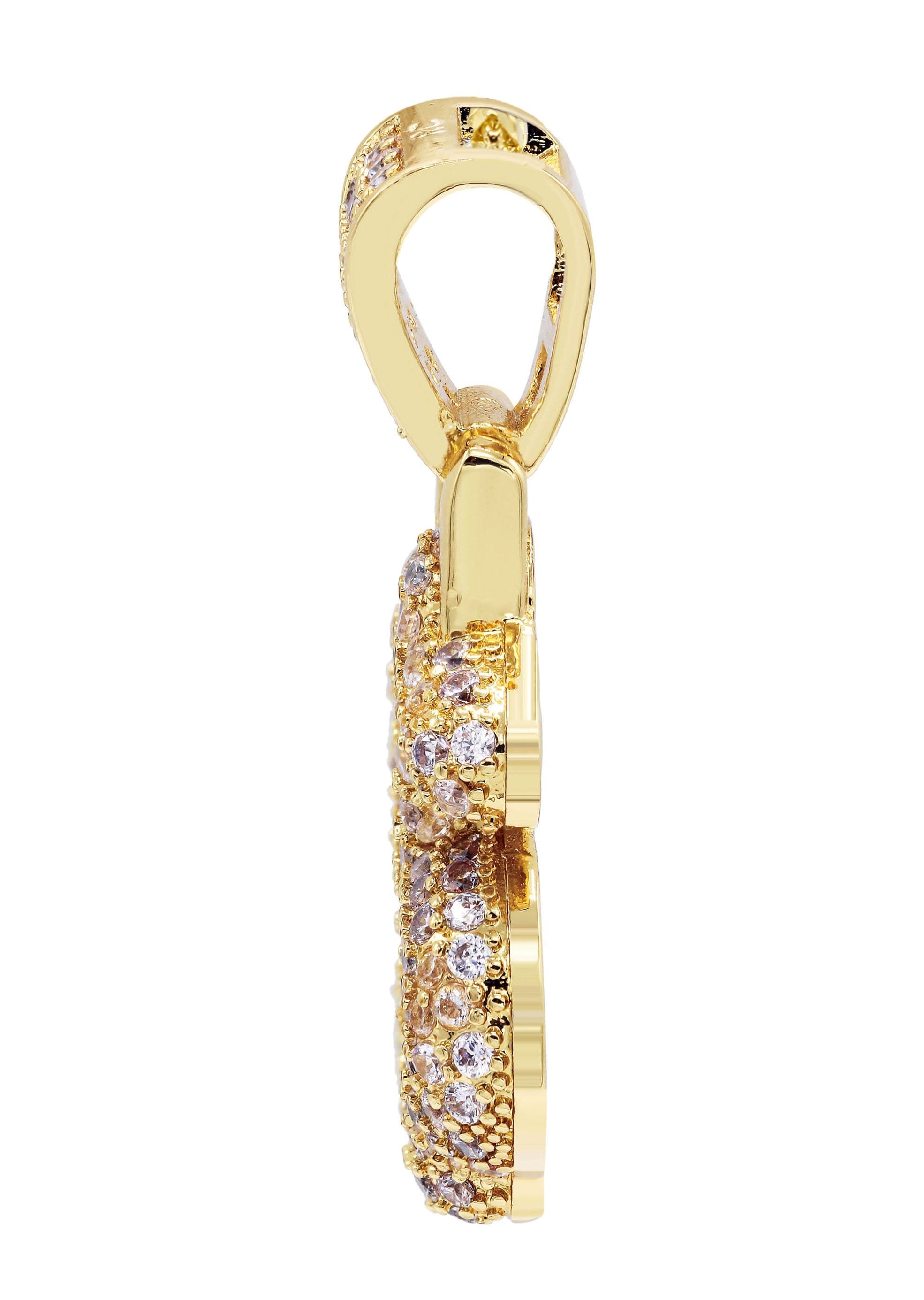 Gold Plated $ symbol Pendant | 8.2 Grams - Image 3