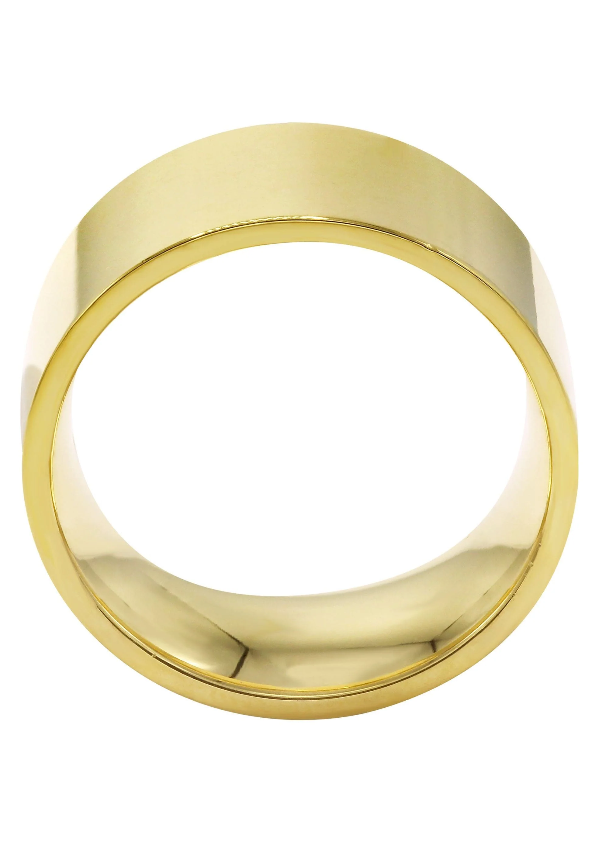 Mens Gold Plated Wedding Band | 9.2 Grams - Image 2