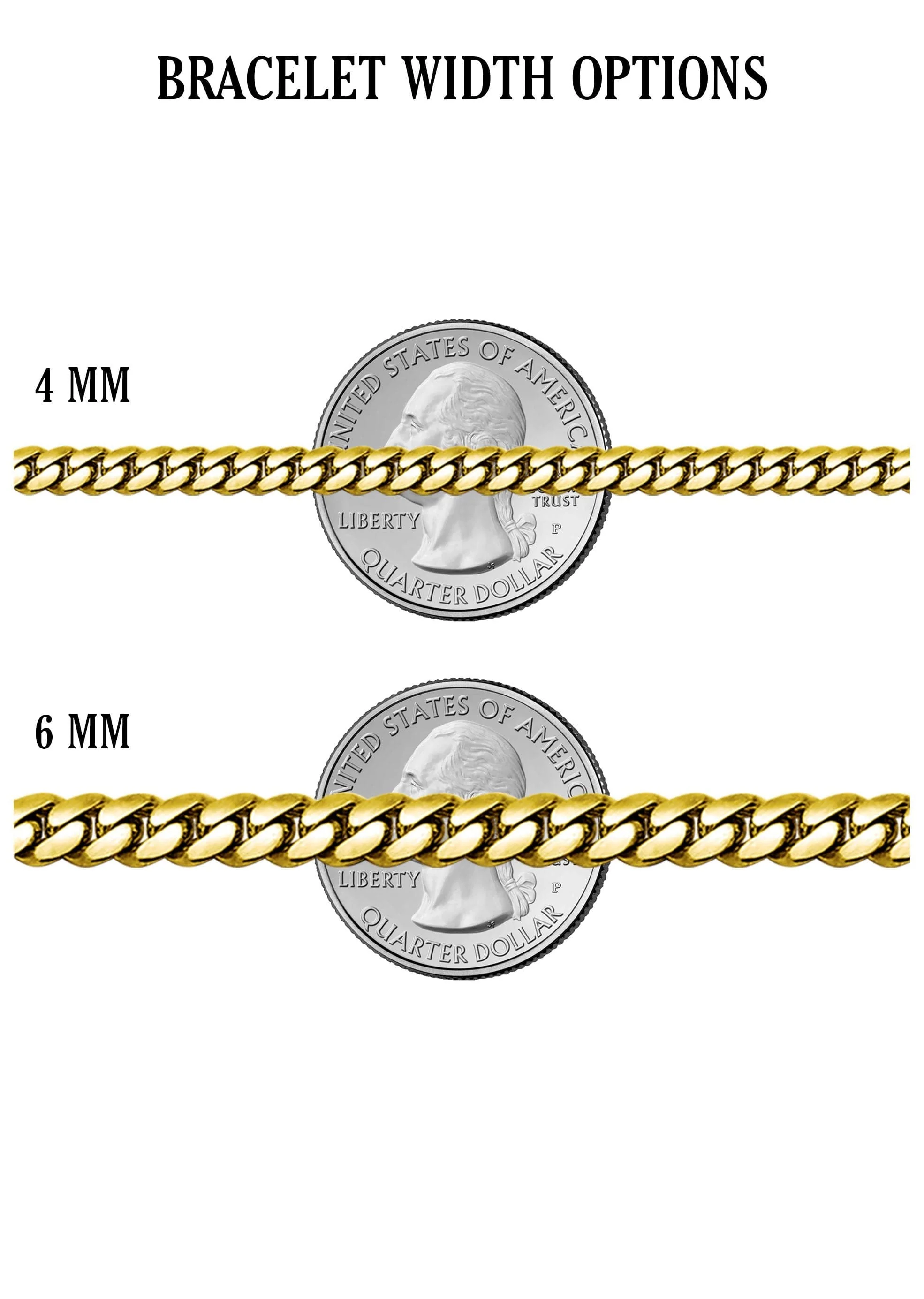 Gold Plated Mens Tennis Bracelet - Image 6