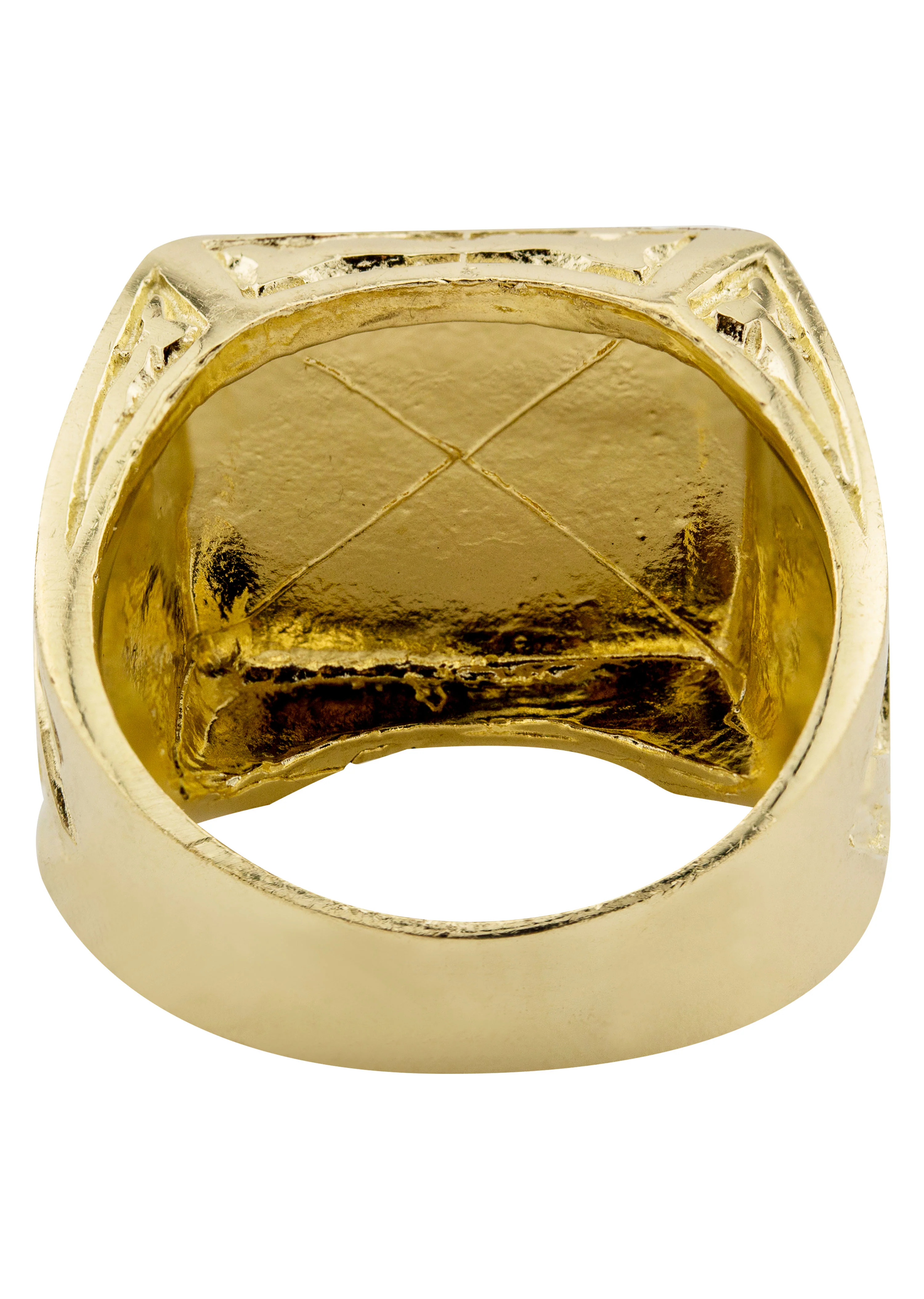 Mens Signet Ring - 10K Gold | 11.3 Grams - Image 3