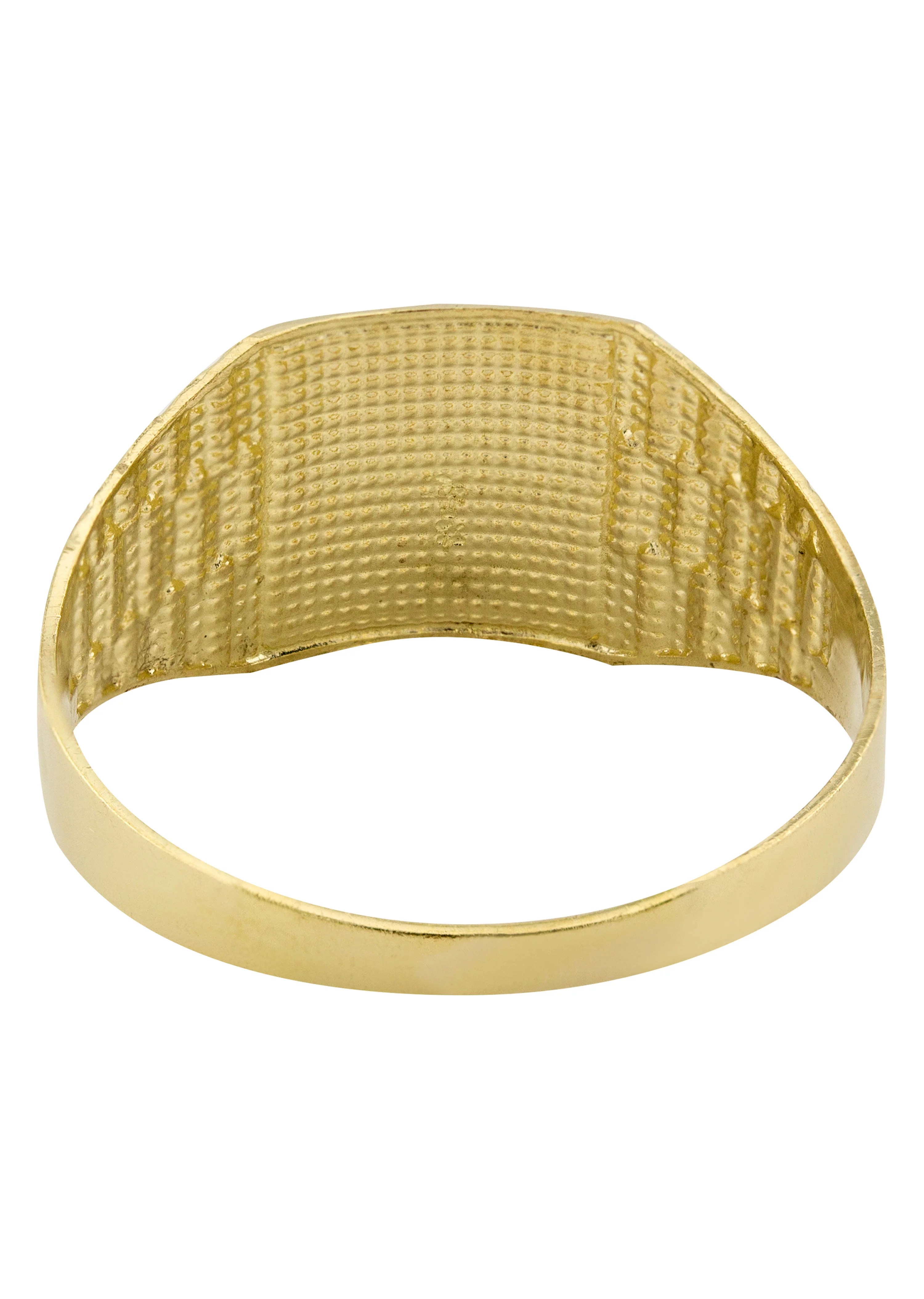 Mens Baby Jesus Signet Ring - 10K Gold | 2 Grams - Image 3