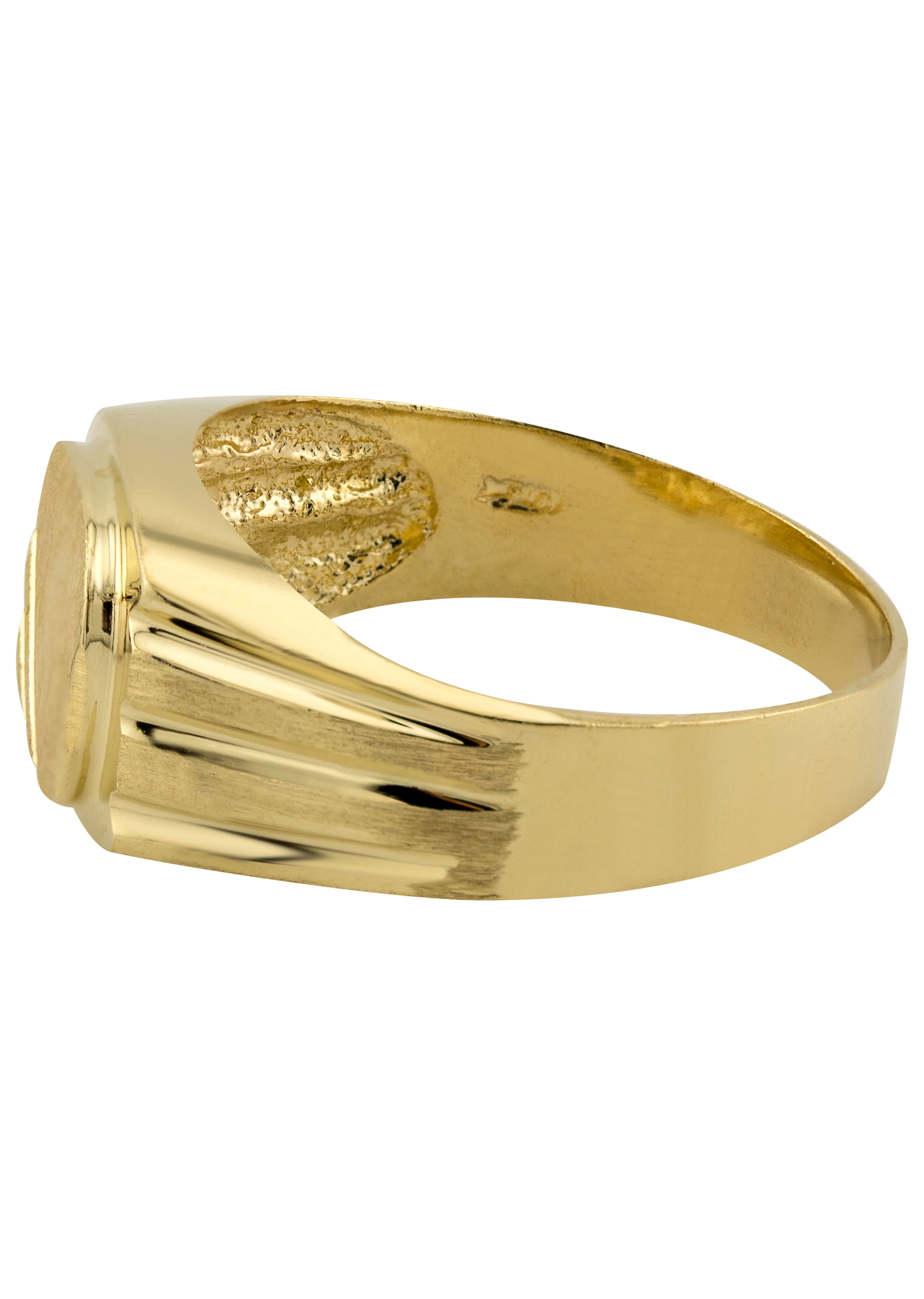 Mens Signet Ring - 10K Gold | 4 Grams - Image 2