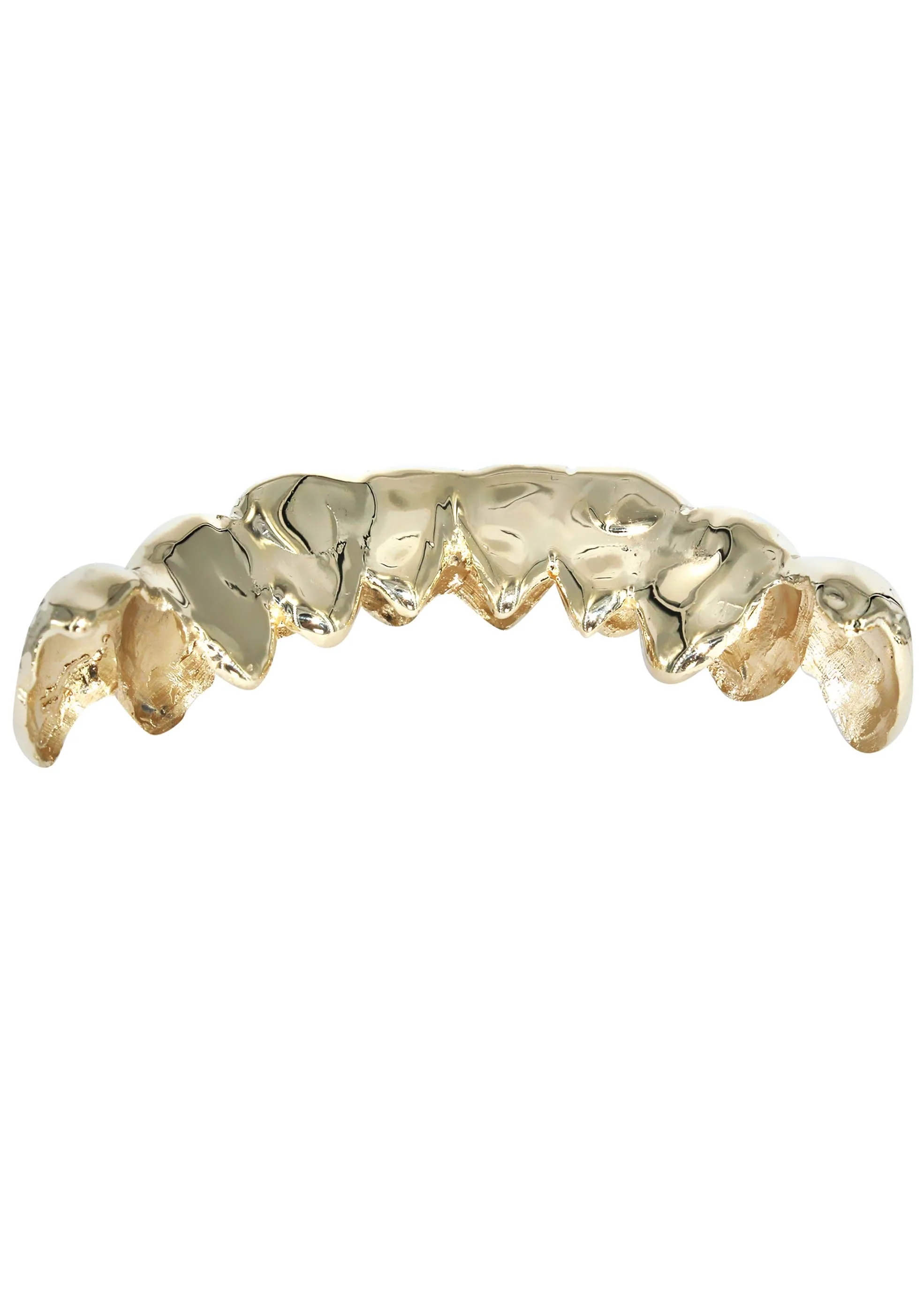 Gold 8 Teeth Diamond Cut Grills - Image 3