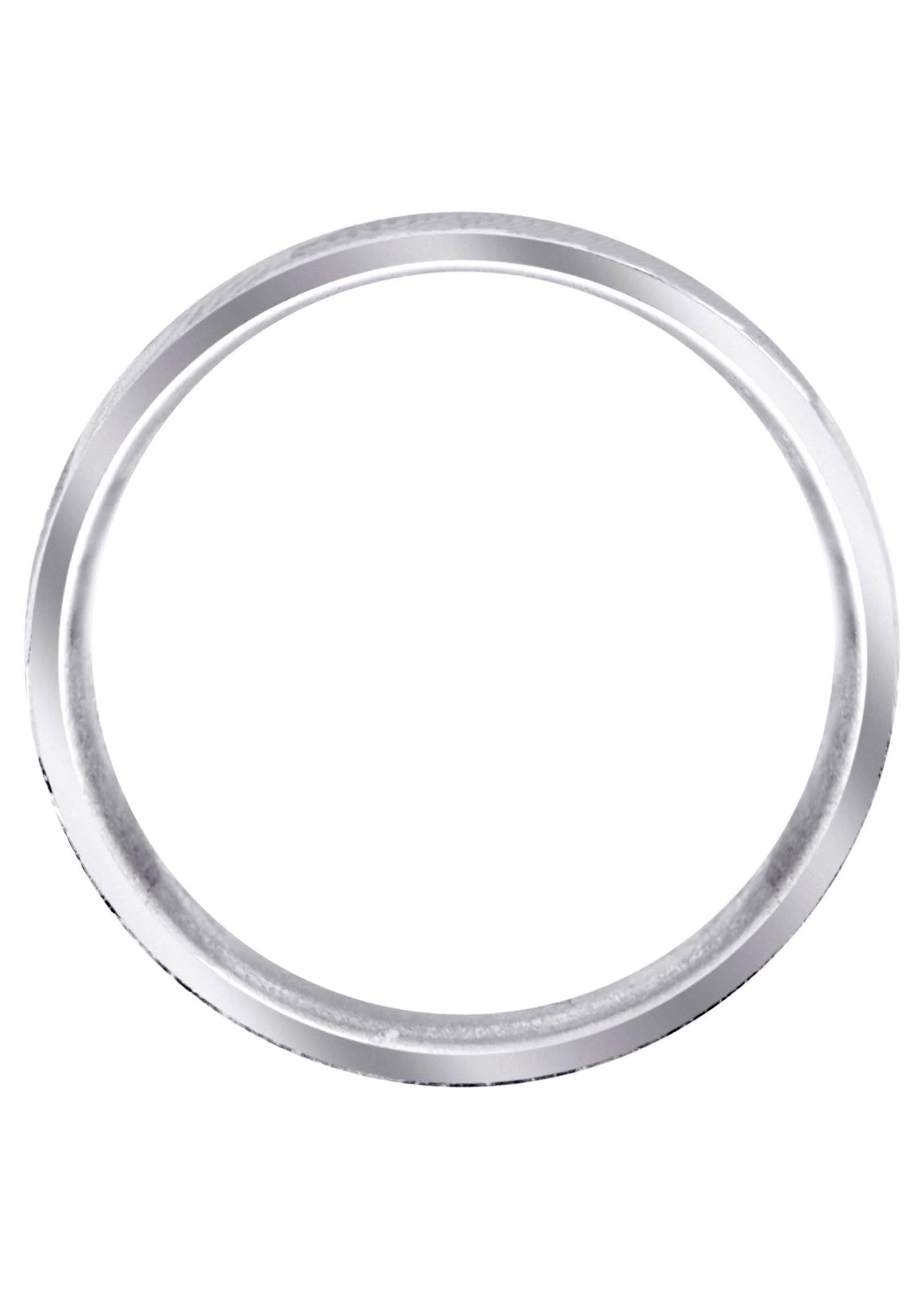 Hand Woven Mens Wedding Band | Cross Satin Finish - Image 3