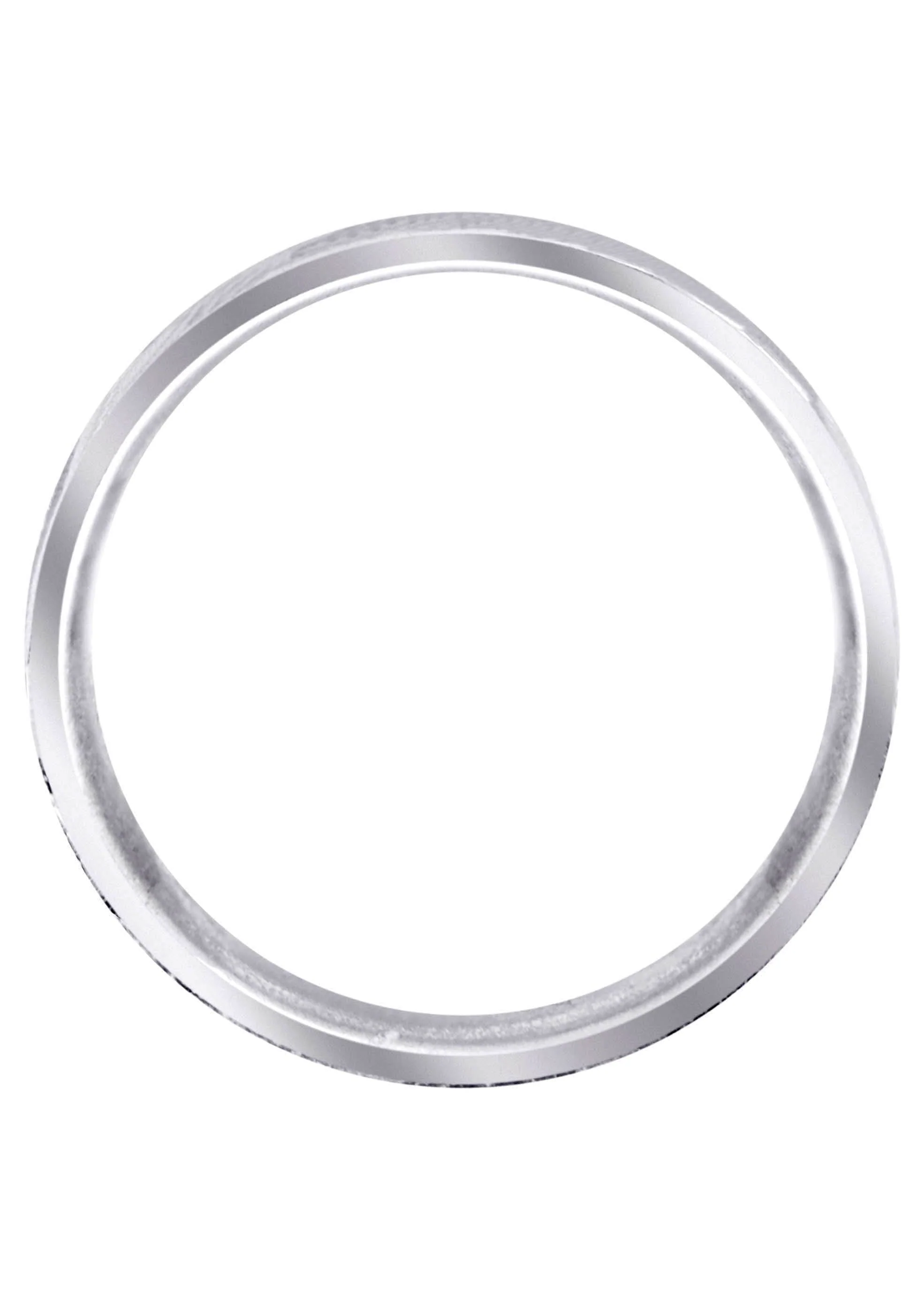 Hand Woven Mens Wedding Band | Cross Satin Finish (Tucker) - Image 3
