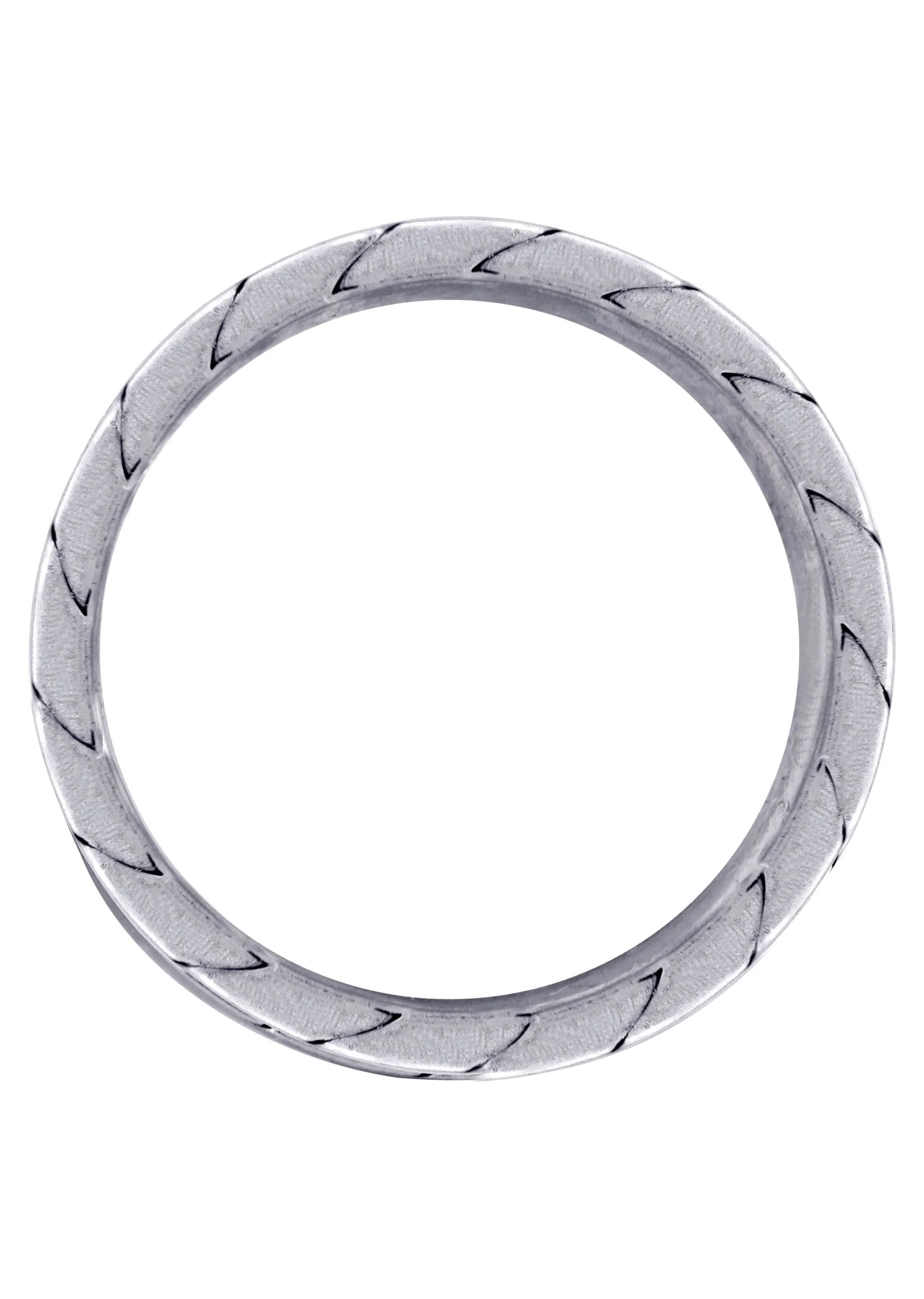 Hand Woven Mens Wedding Band | Satin Finish (Avery) - Image 3
