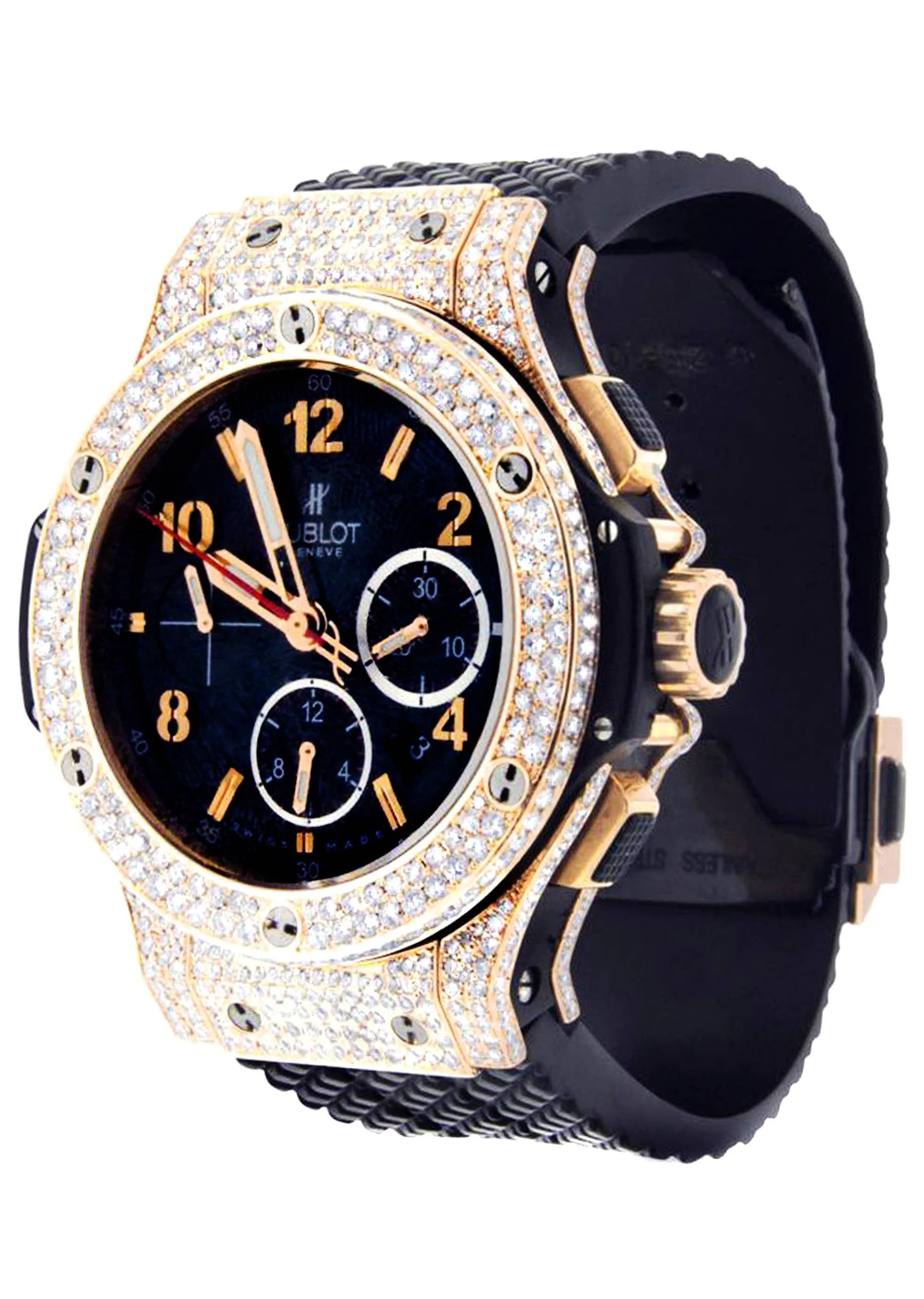Diamond Hublot Big Bang | 18K Red Gold - Image 2