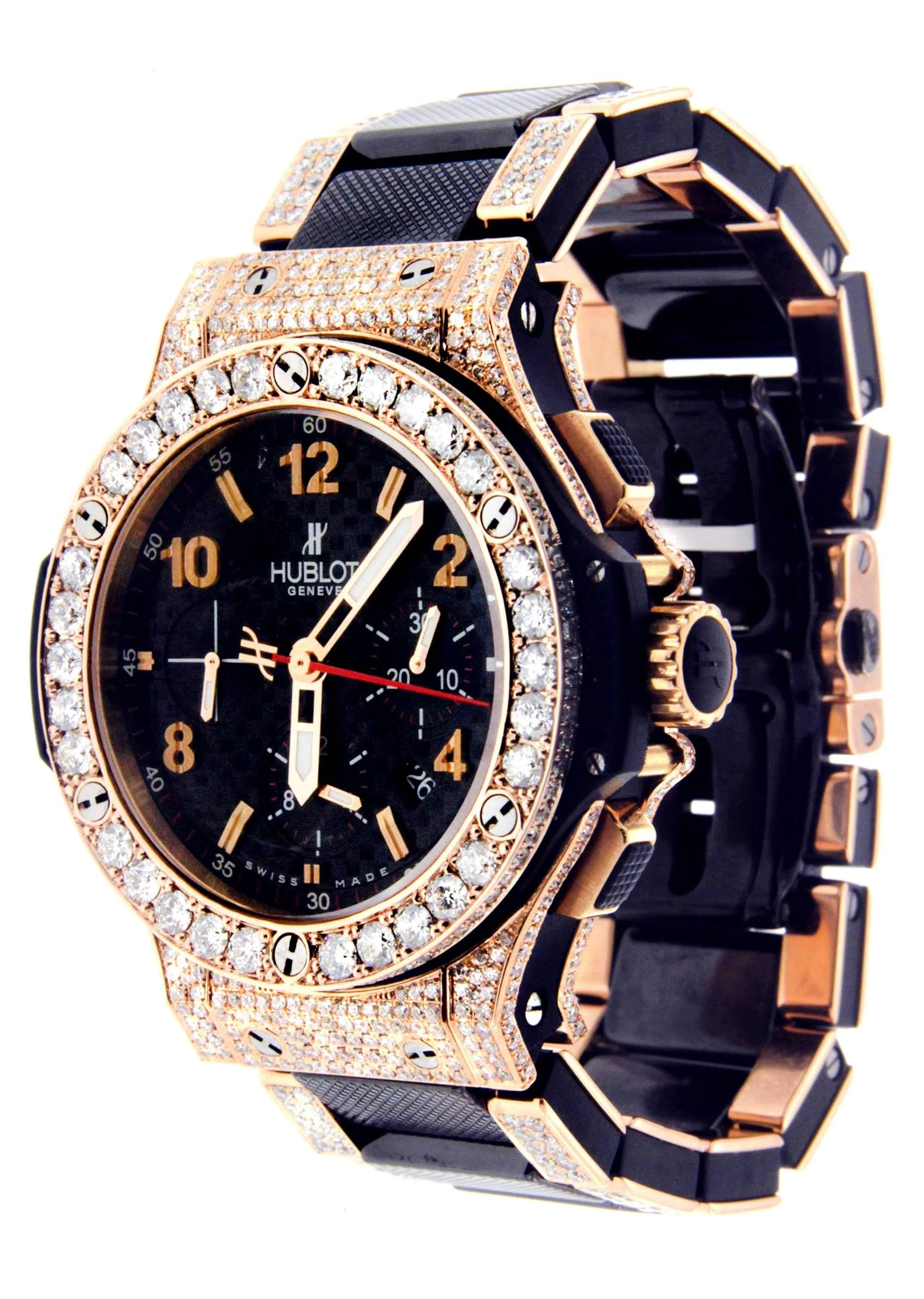 Diamond Hublot Big Bang Evolution | 18K Red Gold - Image 2