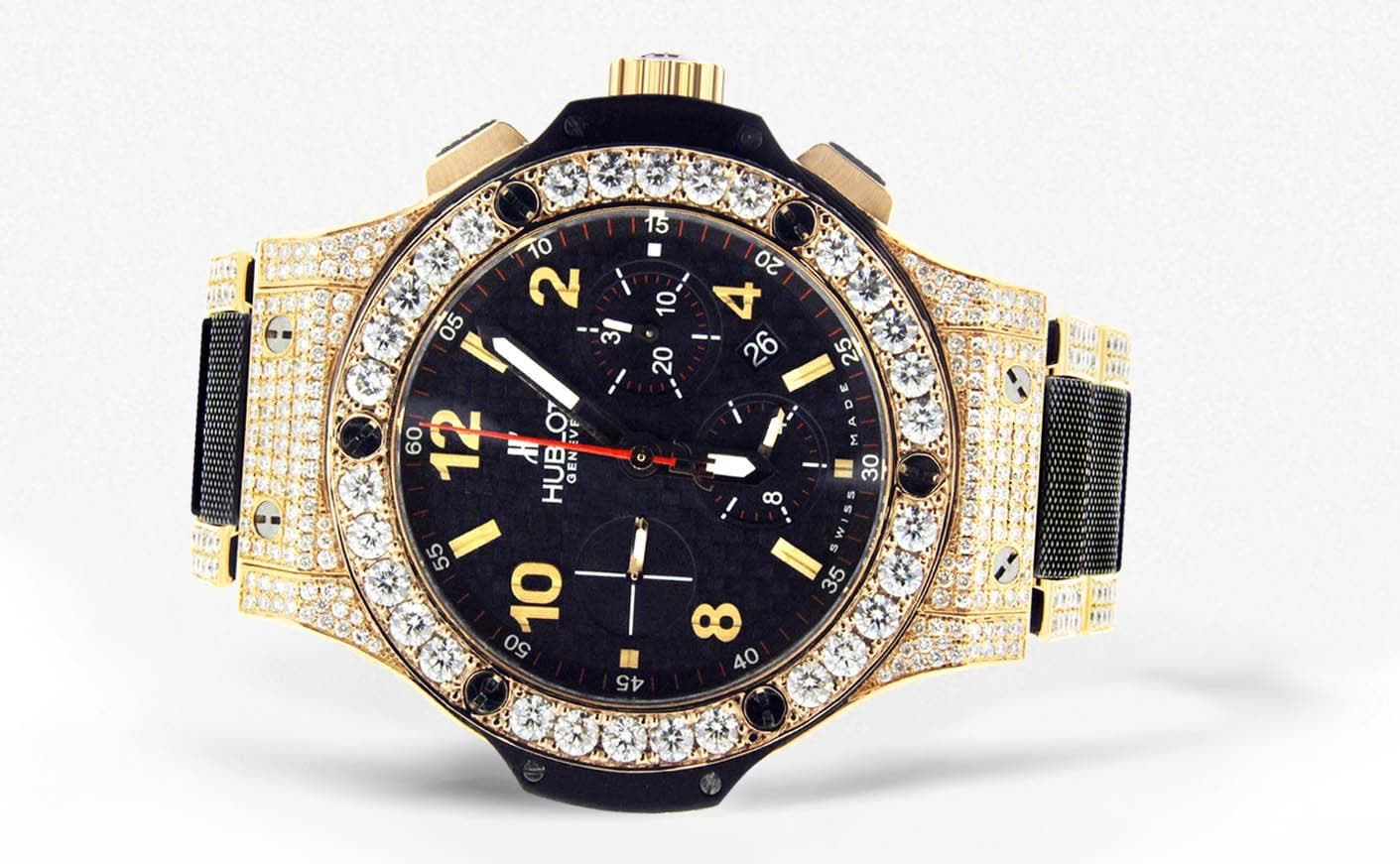 Diamond Hublot Big Bang Evolution | 18K Red Gold - Image 4