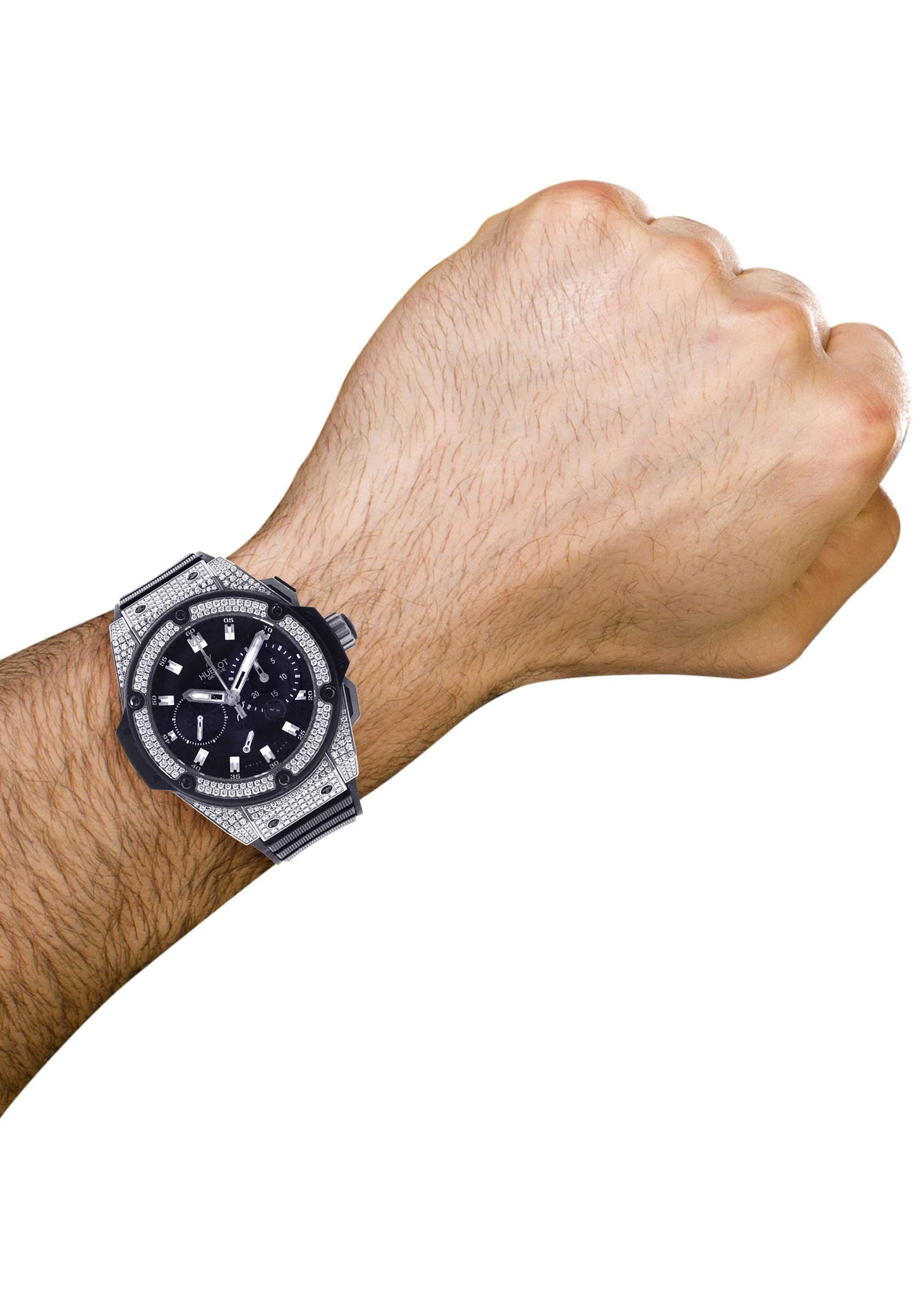 Diamond Hublot King Power | Ceramic | 48 Mm - Image 5