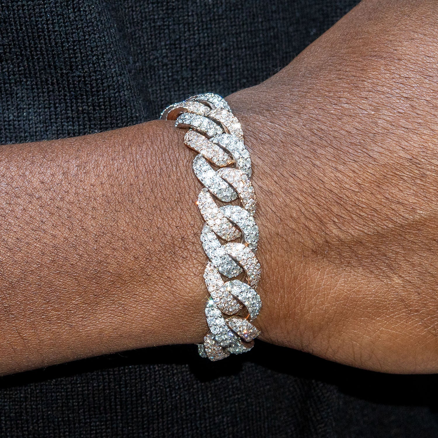 High End Jewelry - Iced Out Miami Cuban Link Bracelet