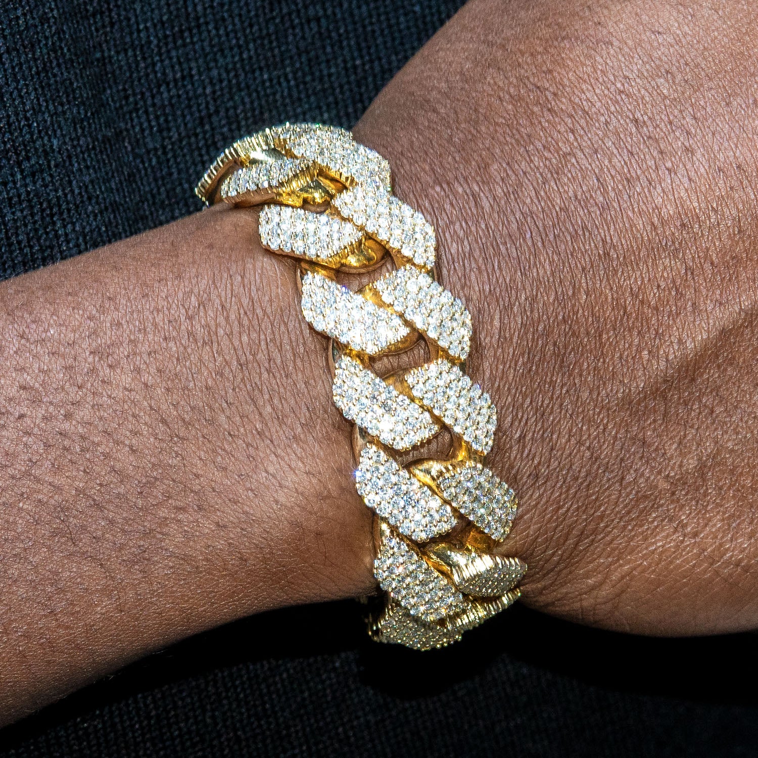 High End Jewelry - Iced Out Miami Cuban Link Bracelet
