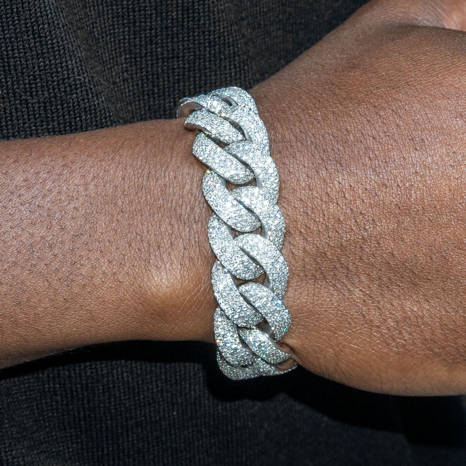 High End Jewelry - Iced Out Miami Cuban Link Bracelet