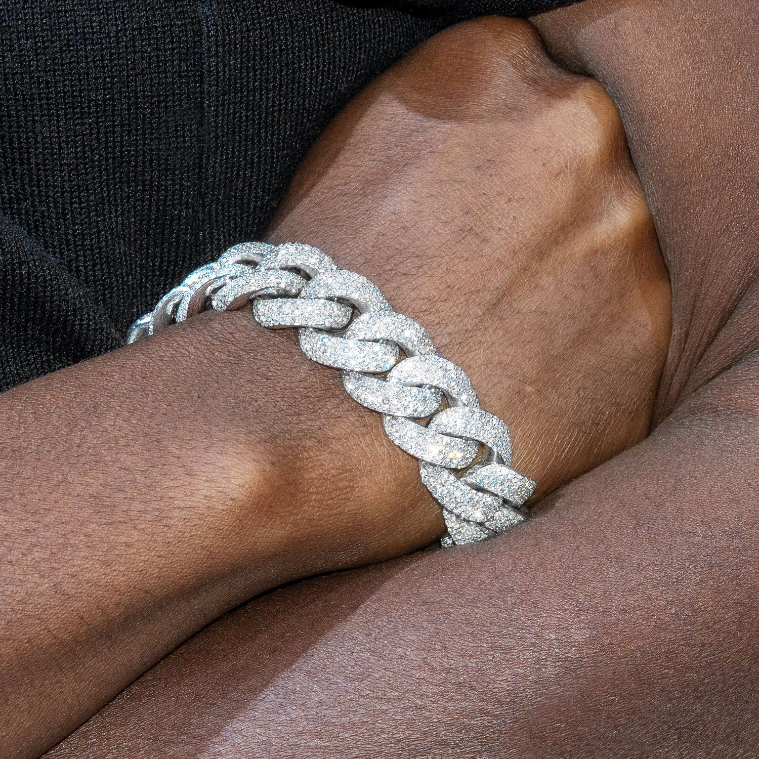 High End Jewelry - Iced Out Miami Cuban Link Bracelet - Image 4