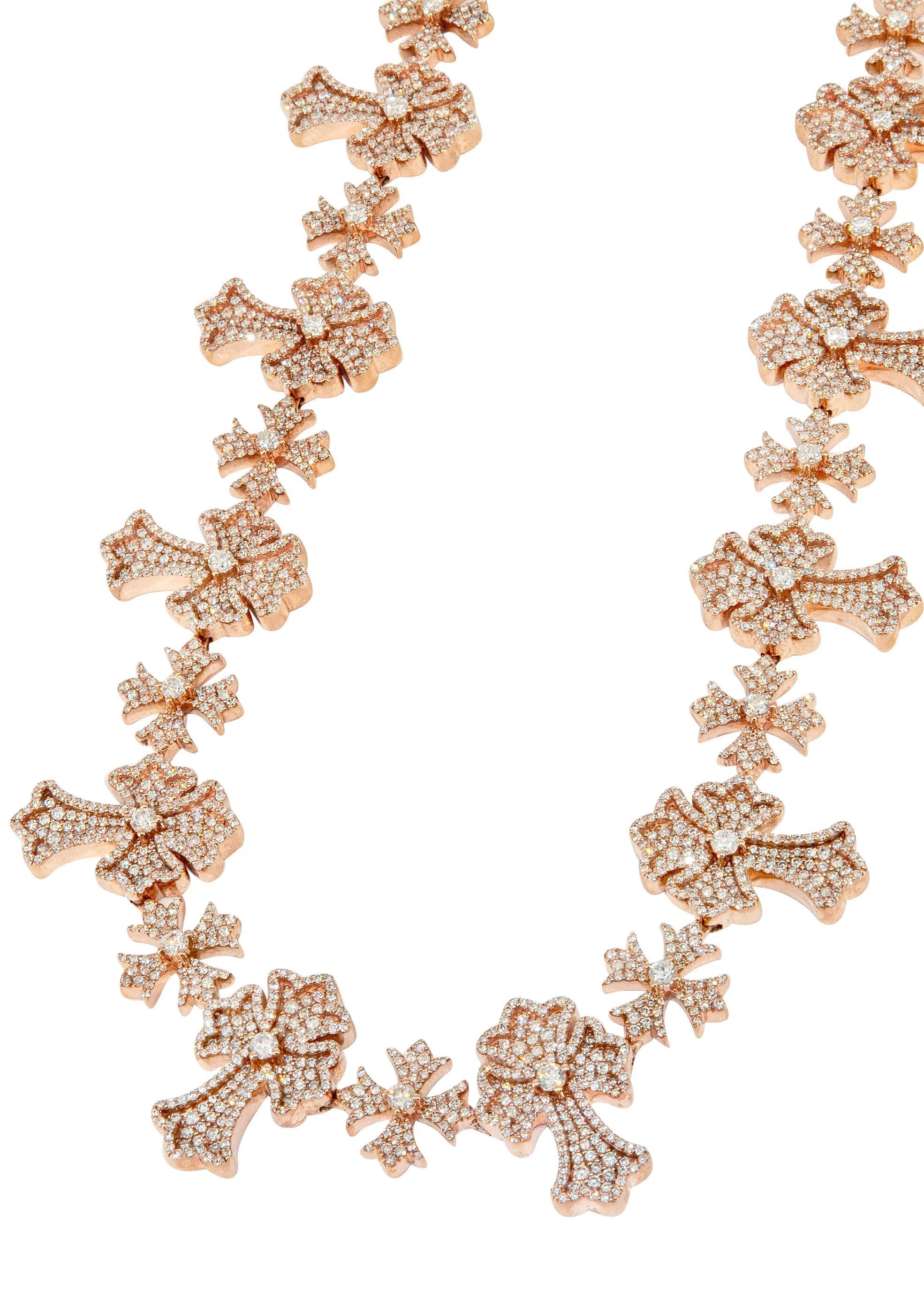 High End Jewelry - Iced Out Diamond Cross Chain - Image 5