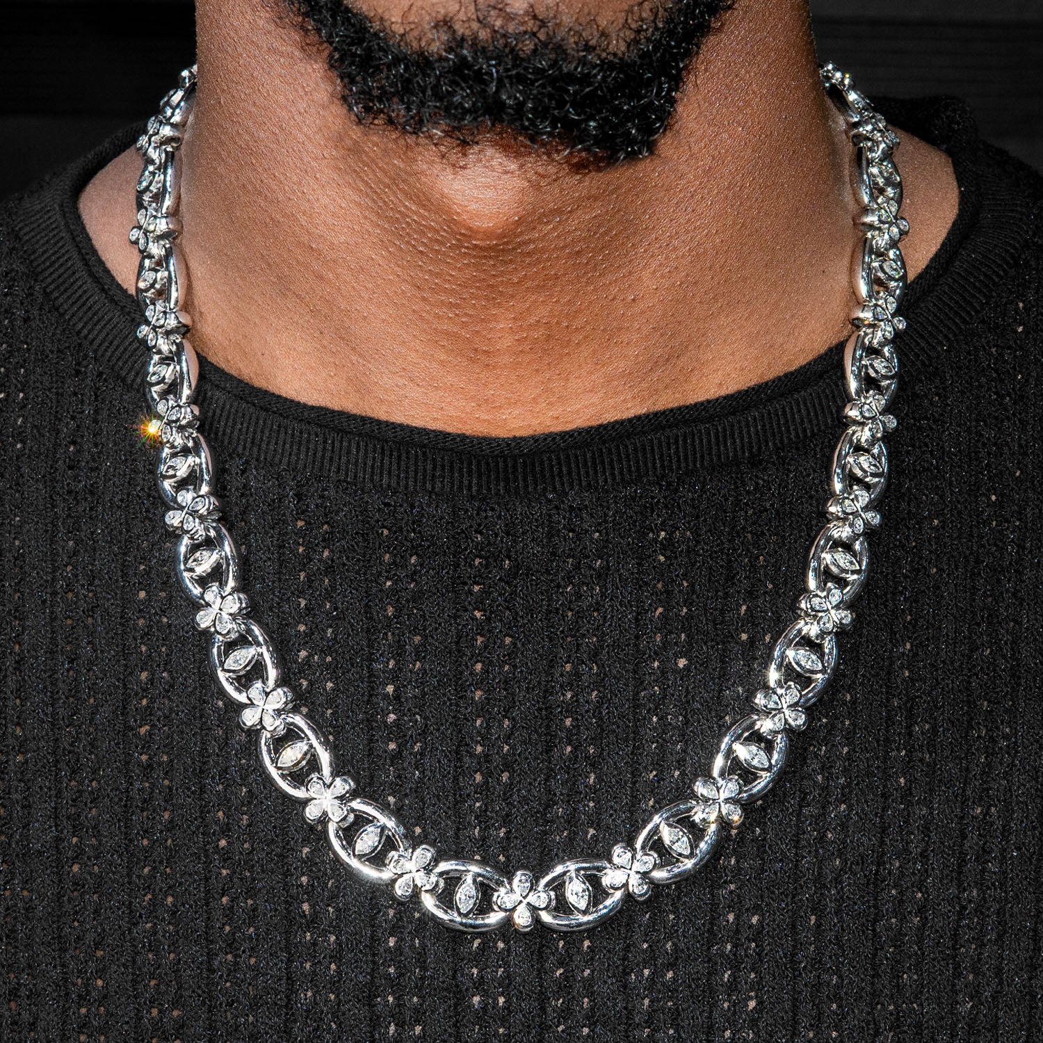 High End Jewelry - Diamond Evil Eye Chain - Image 2