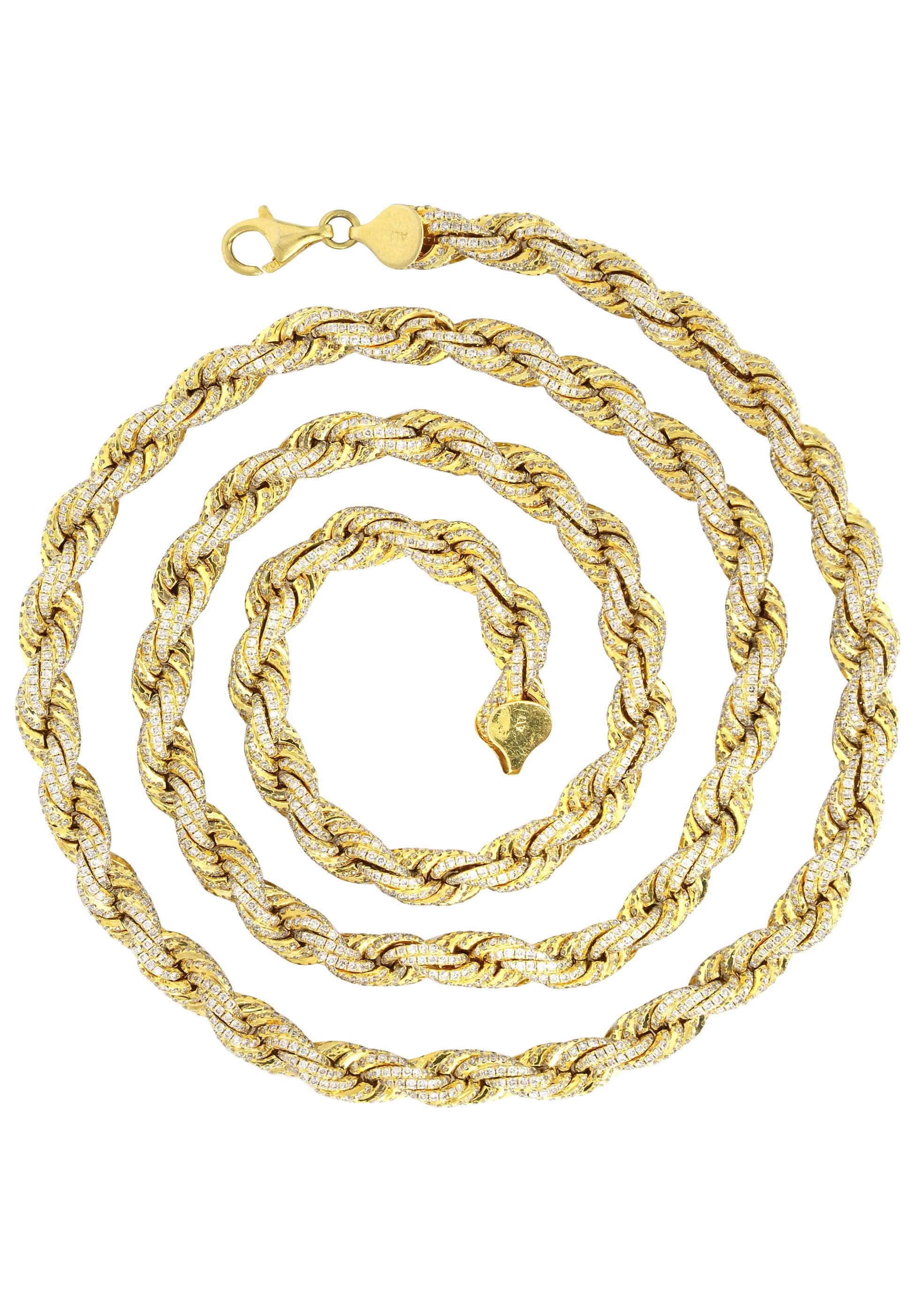 Iced Out Rope Chain - Image 4