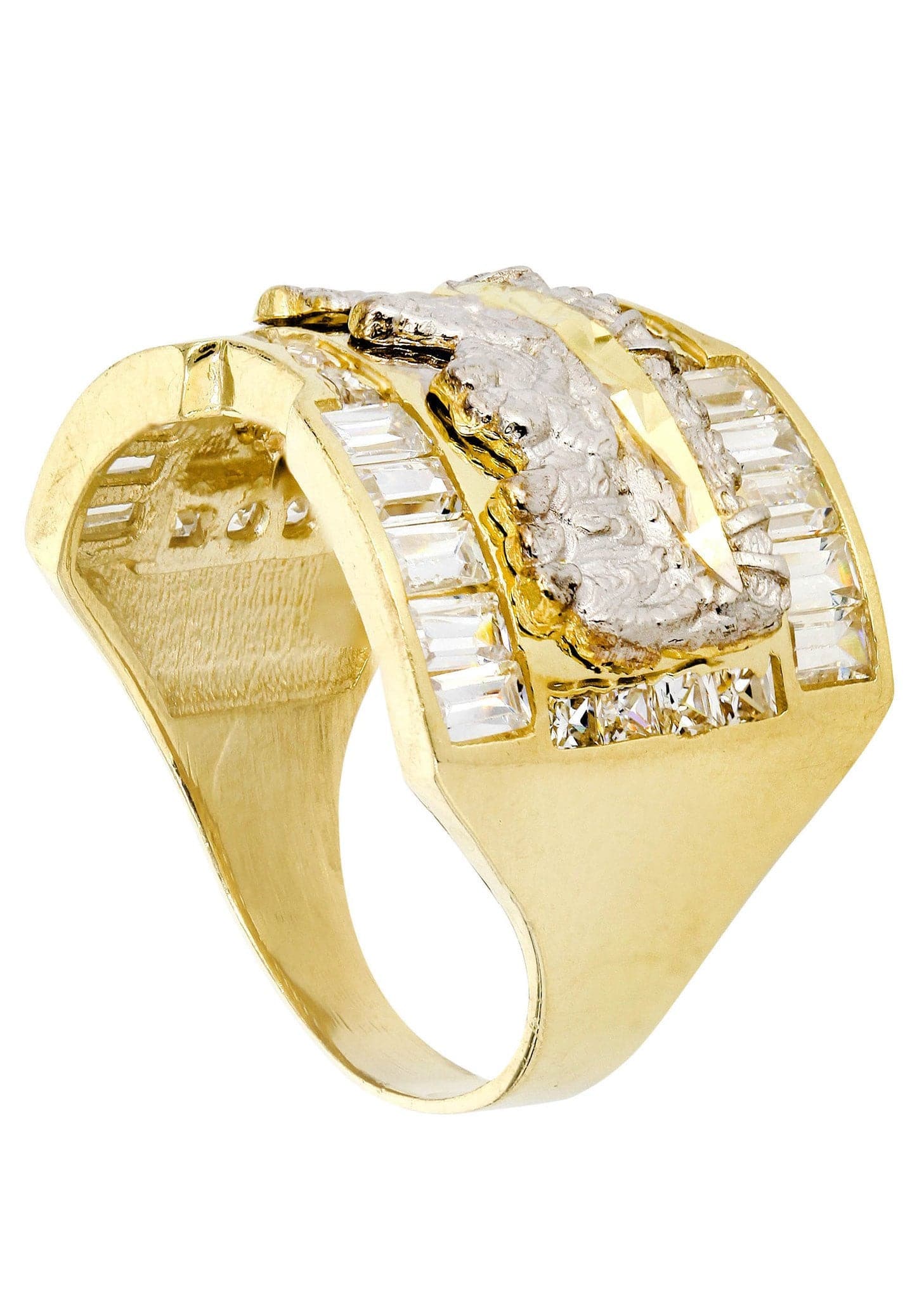 Last Supper  10K Gold Mens Ring | 8.4 Grams - Image 3