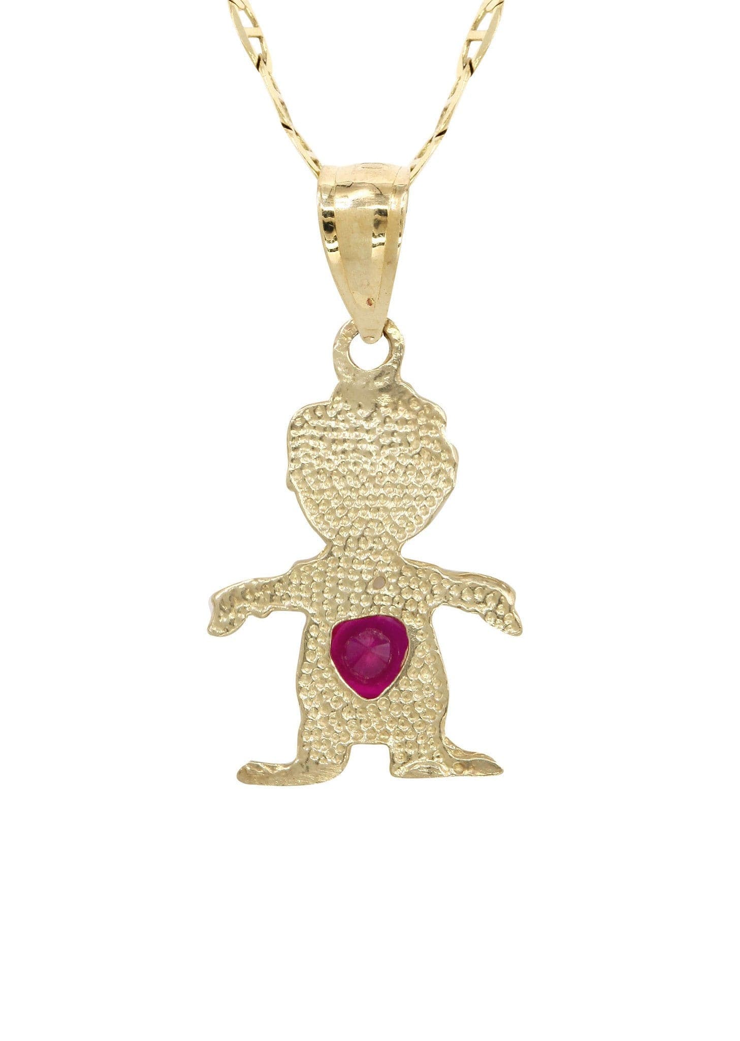 10K Yellow Gold Mariner  Children Necklace | Appx. 3 Grams - Image 3