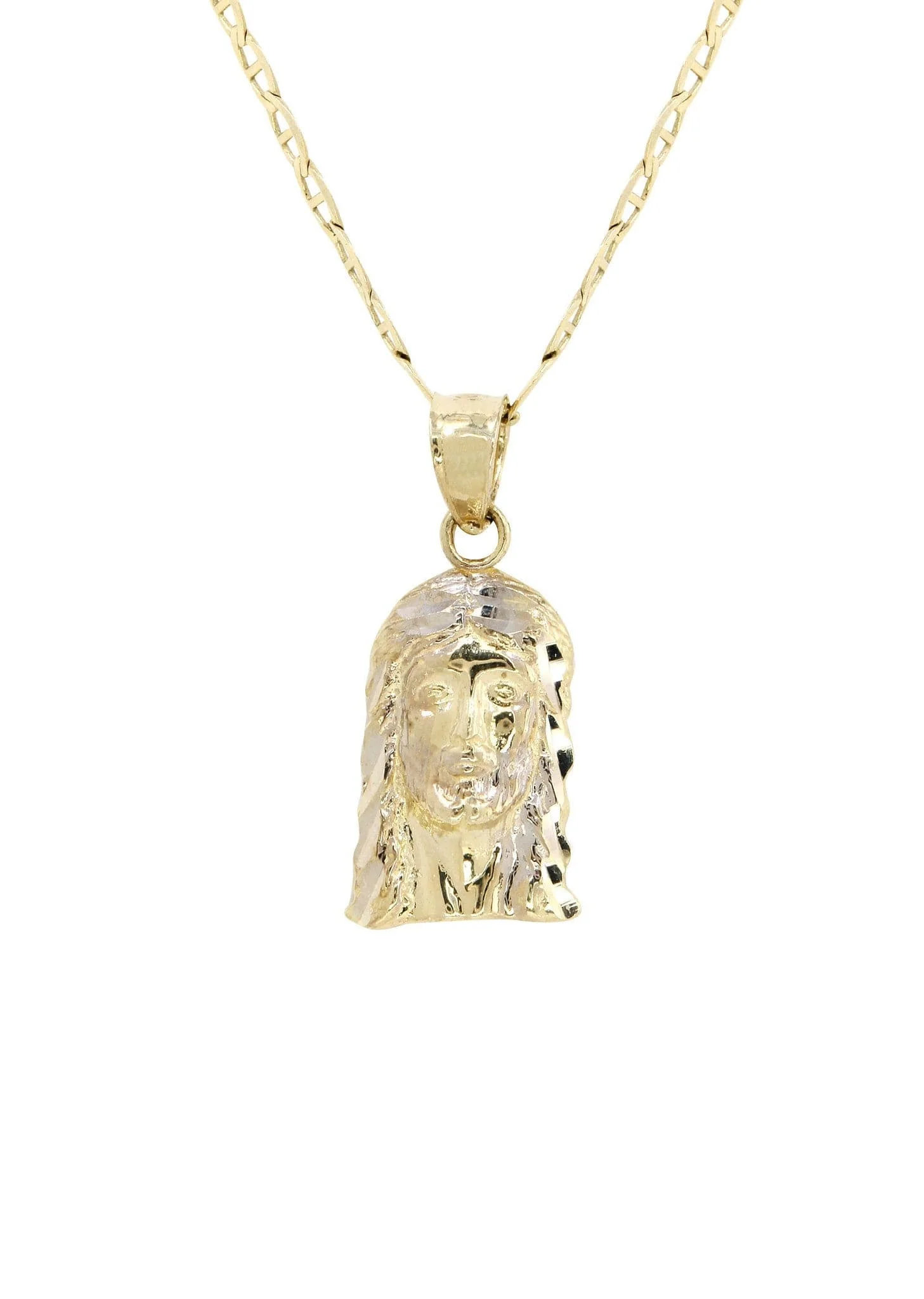 10K Gold Jesus Piece Necklace | Appx. 5.8 Grams - Image 2
