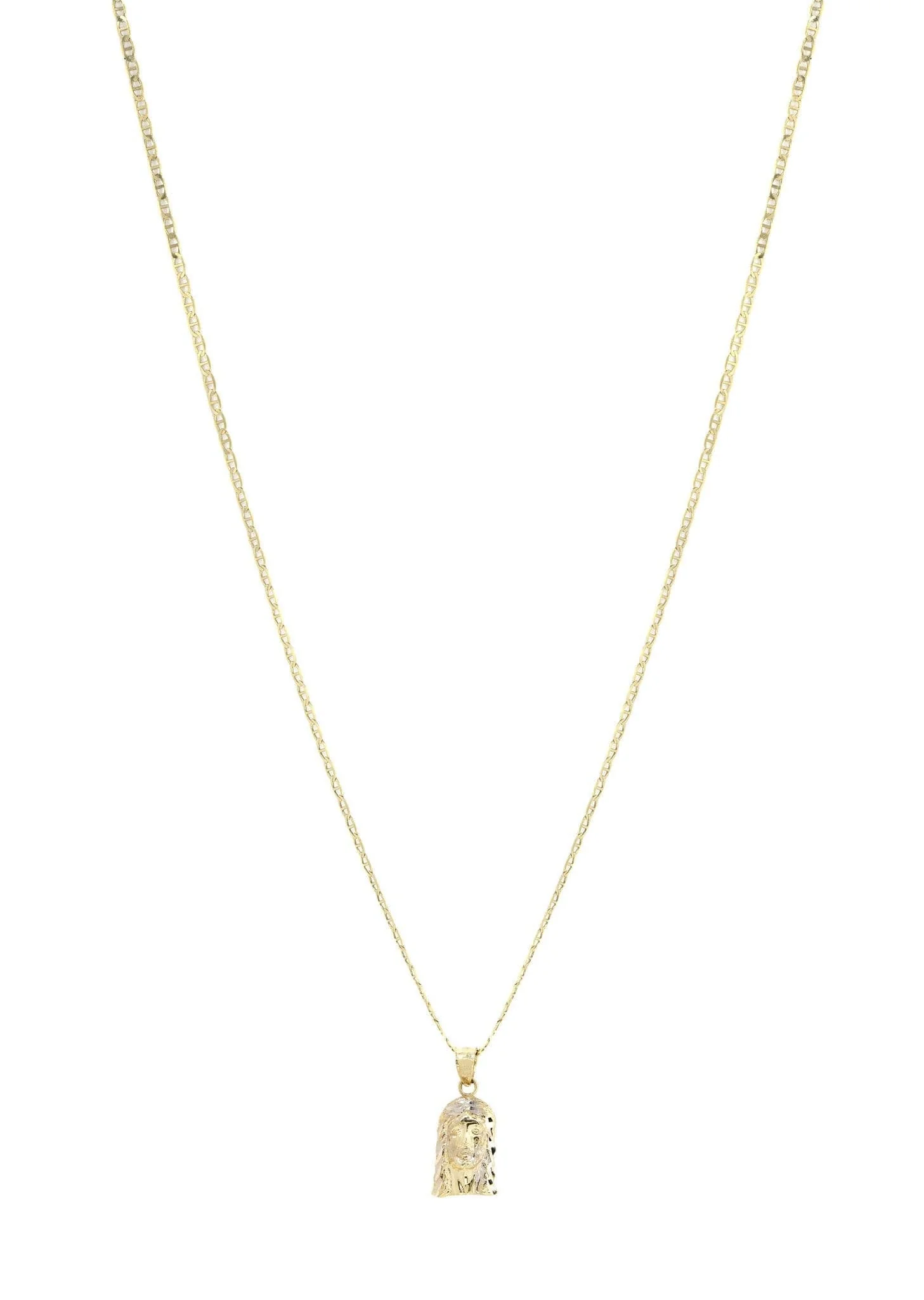 10K Gold Jesus Piece Necklace | Appx. 5.8 Grams - Image 5