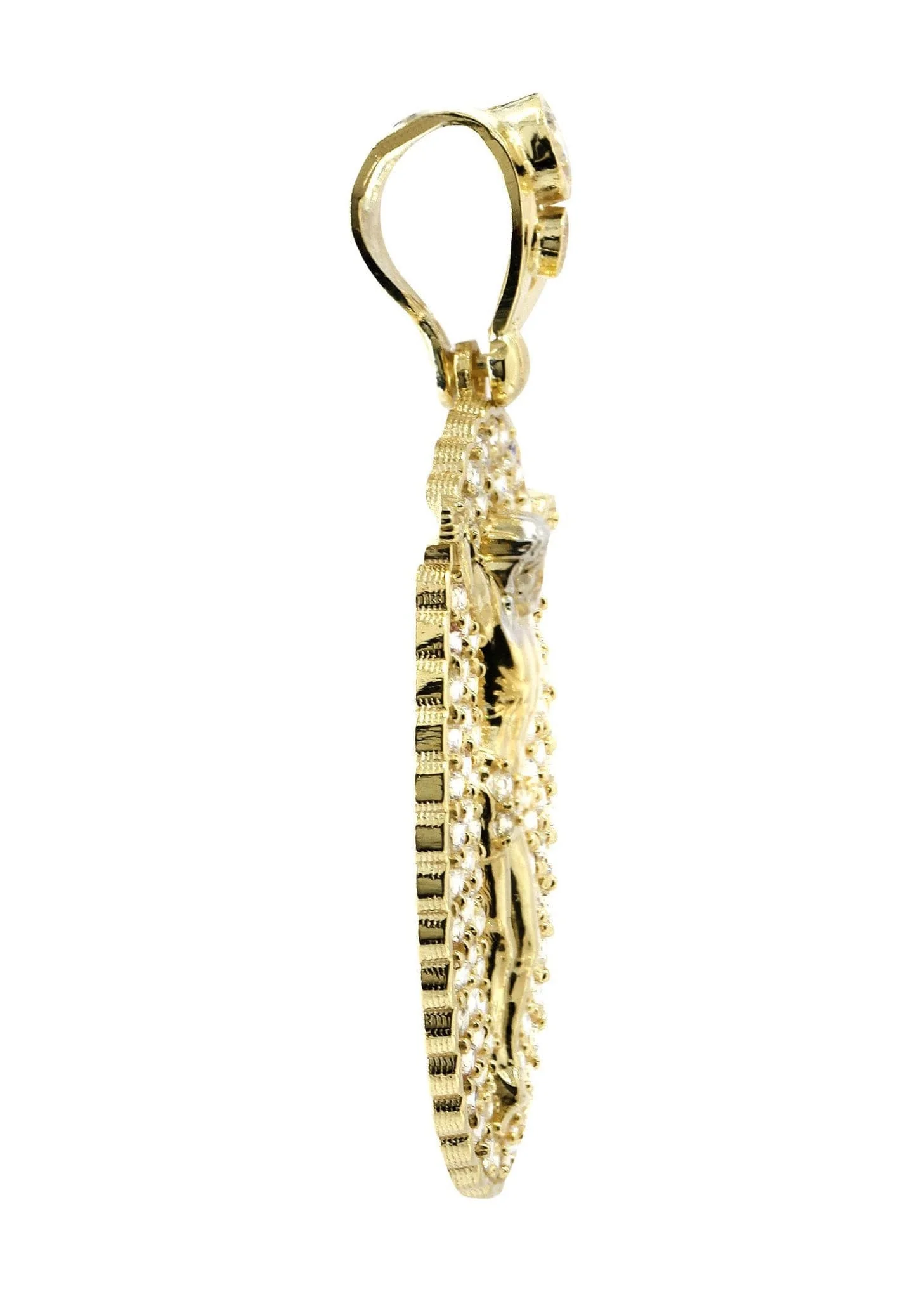 Crucifix 10K Gold Pendant | 5.8 Grams - Image 2