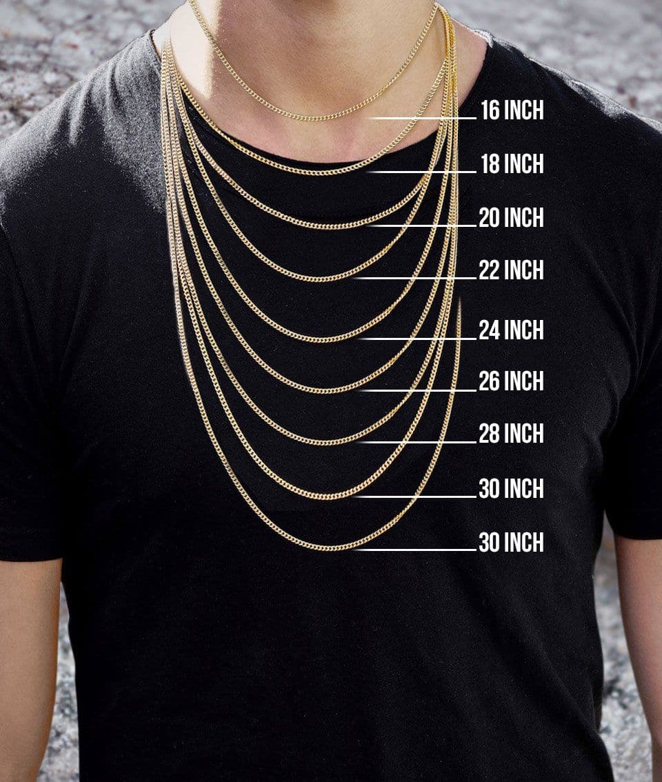 Mens Blue Diamond Gold Tennis Chain - Image 6