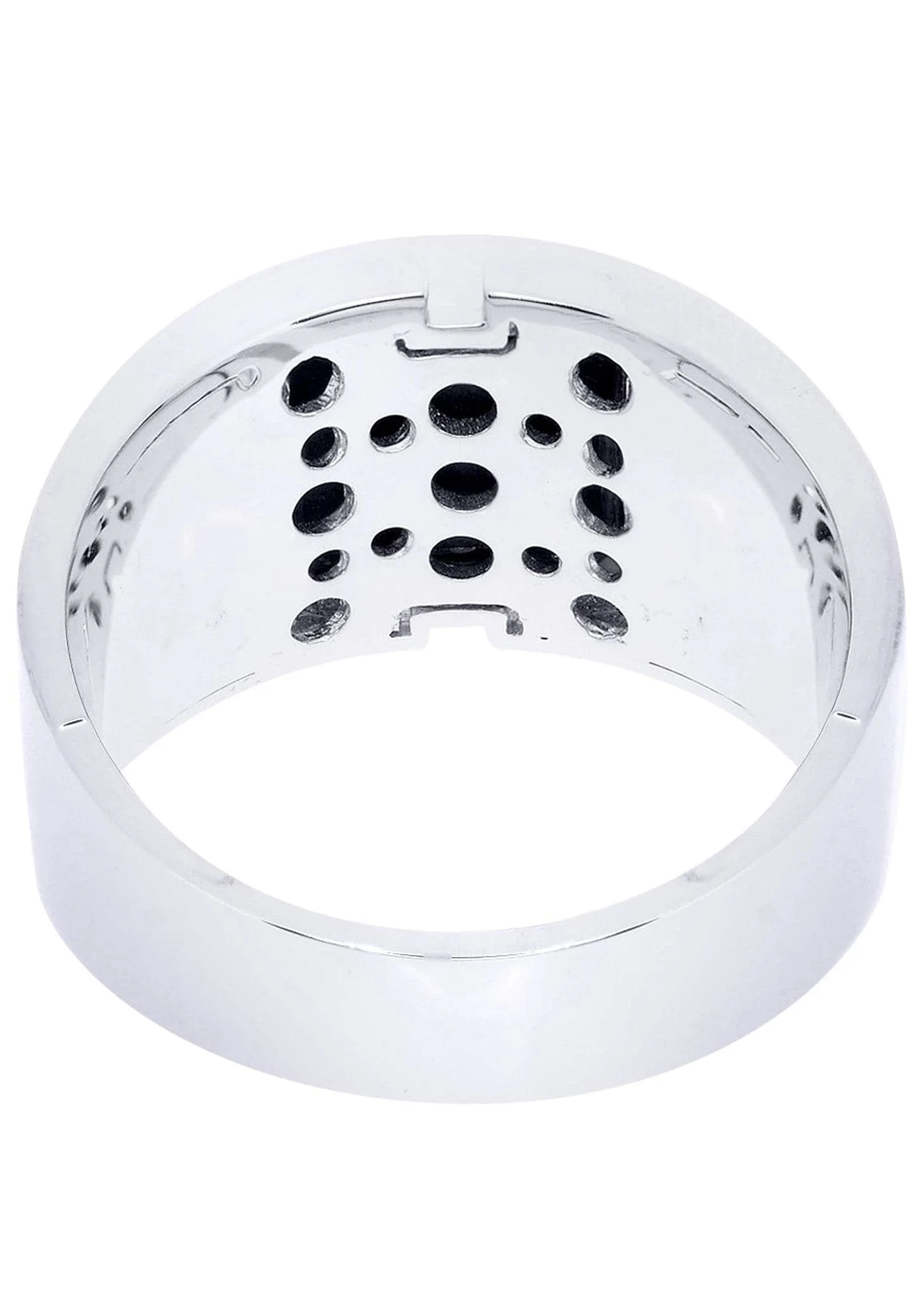 White Gold Mens Diamond Ring| 0.23 Carats| 13.7 Grams - Image 3