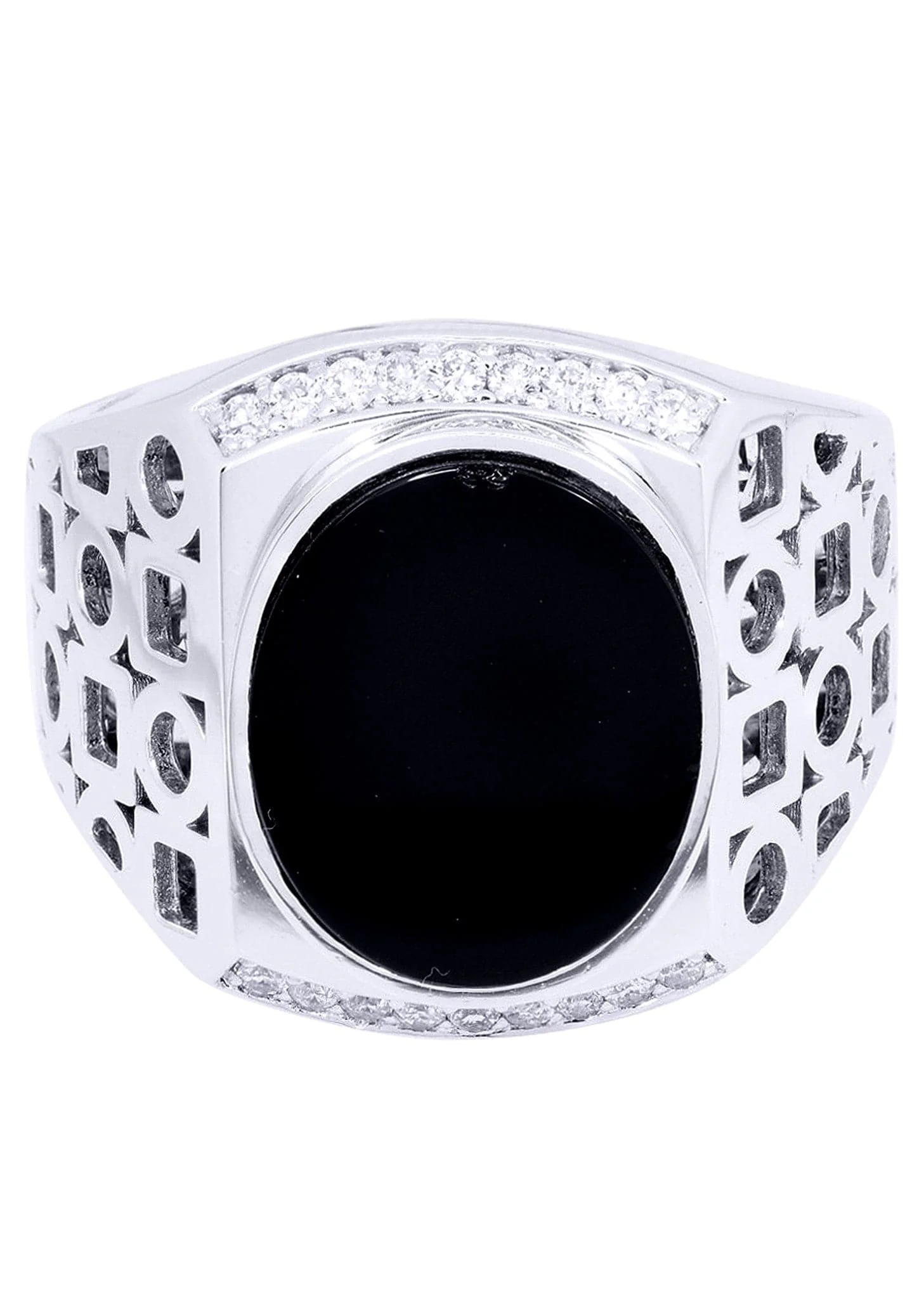 White Gold Pinky Diamond Ring| 0.25 Carats| 12.29 Grams