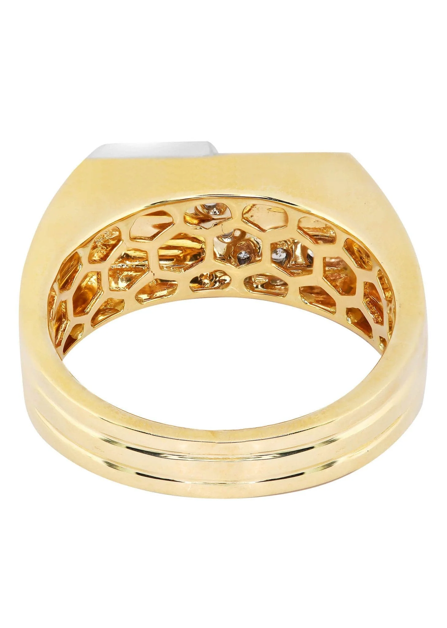 Mens Diamond Pinky Ring| 0.28 Carats| 8.73 Grams - Image 3