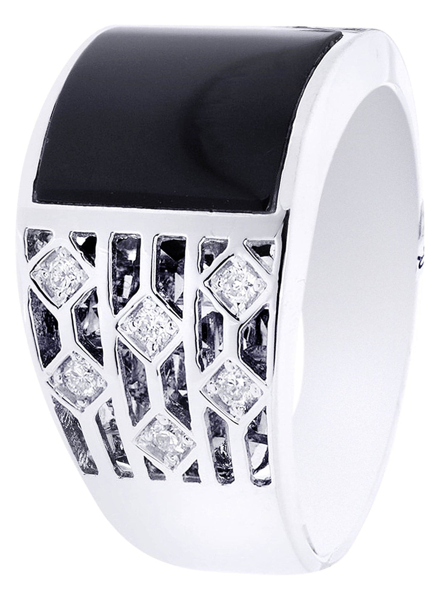 White Gold Pinky Diamond Ring| 0.29 Carats| 11.3 Grams - Image 2