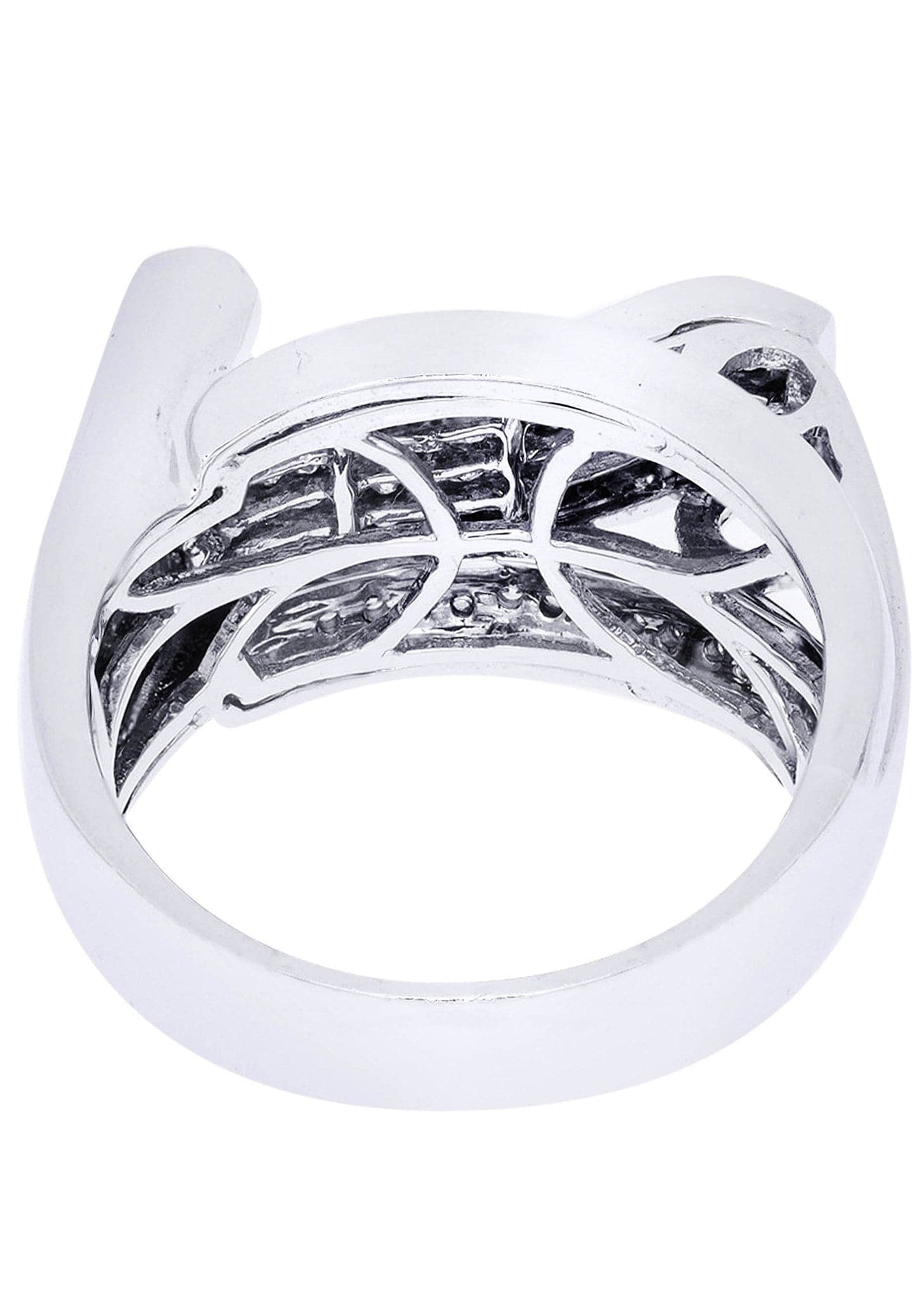 White Gold Mens Diamond Ring| 0.29 Carats| 12.55 Grams - Image 3