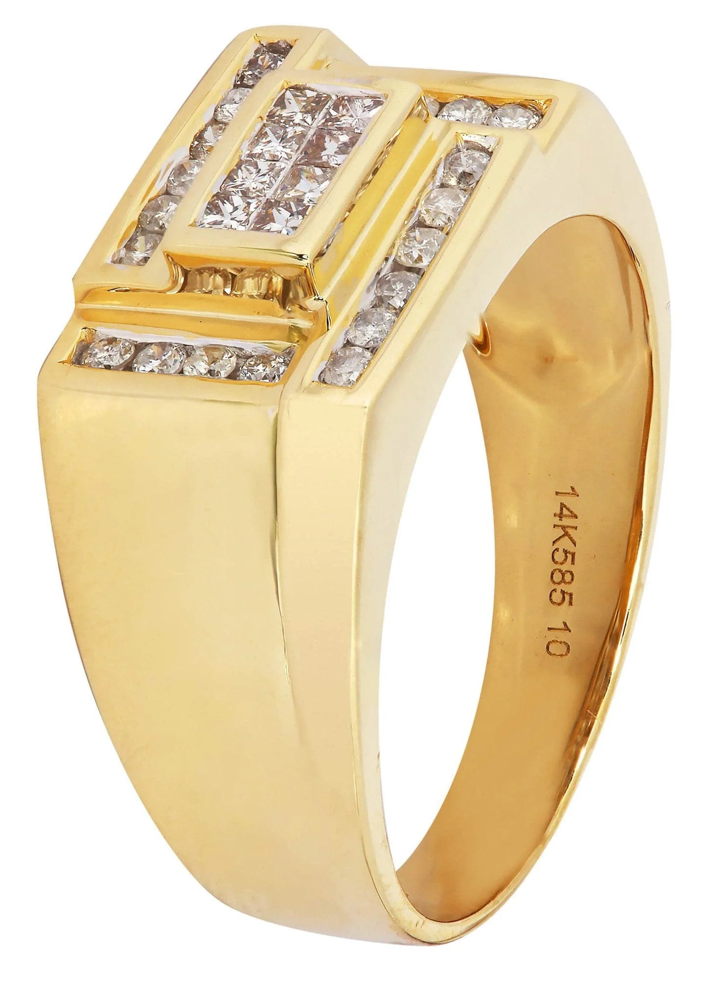 Mens Diamond Ring / Pinky Diamond Ring| 0.33 Carats - Image 2