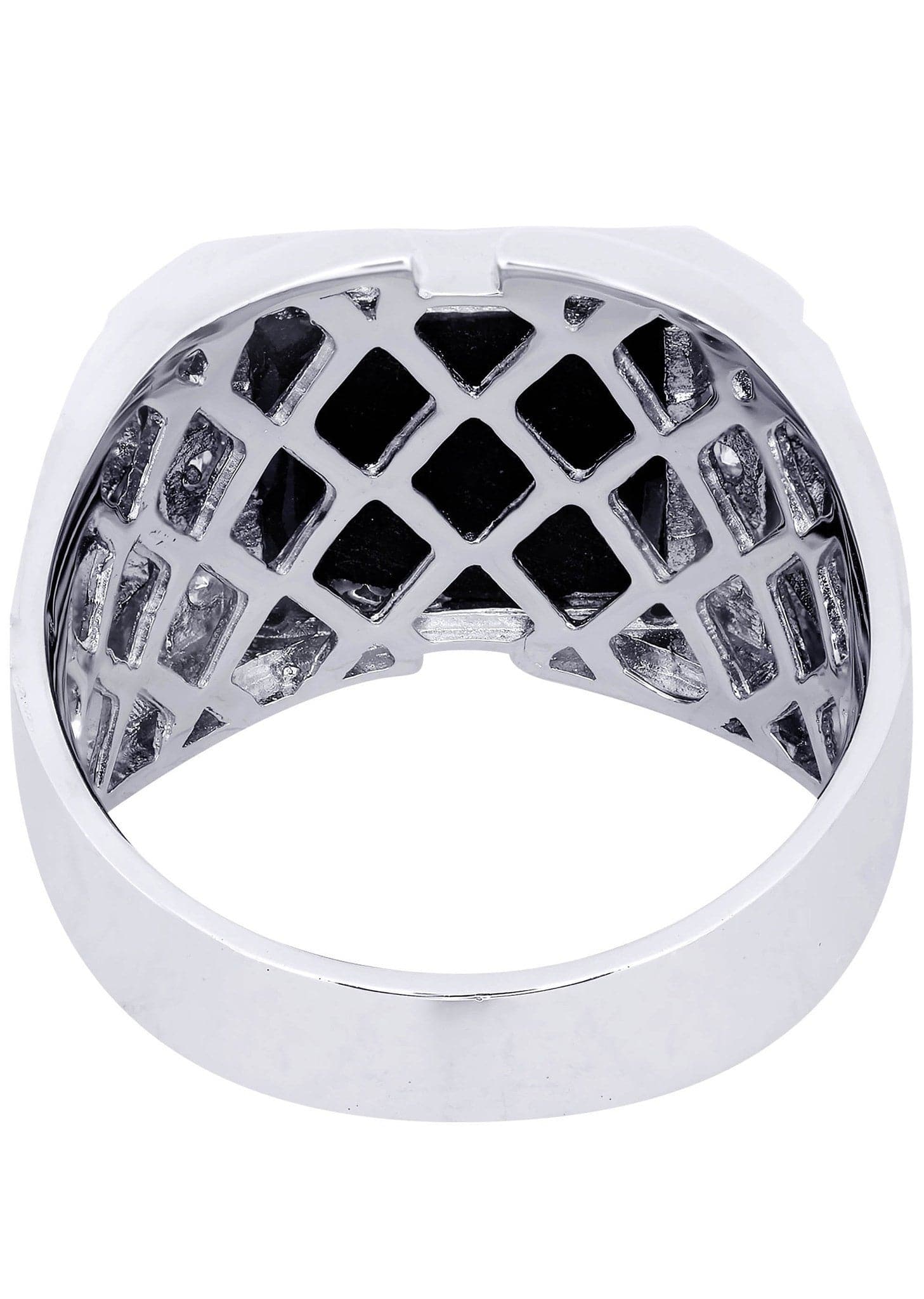 White Gold Pinky Diamond Ring| 0.34 Carats| 10.5 Grams - Image 3