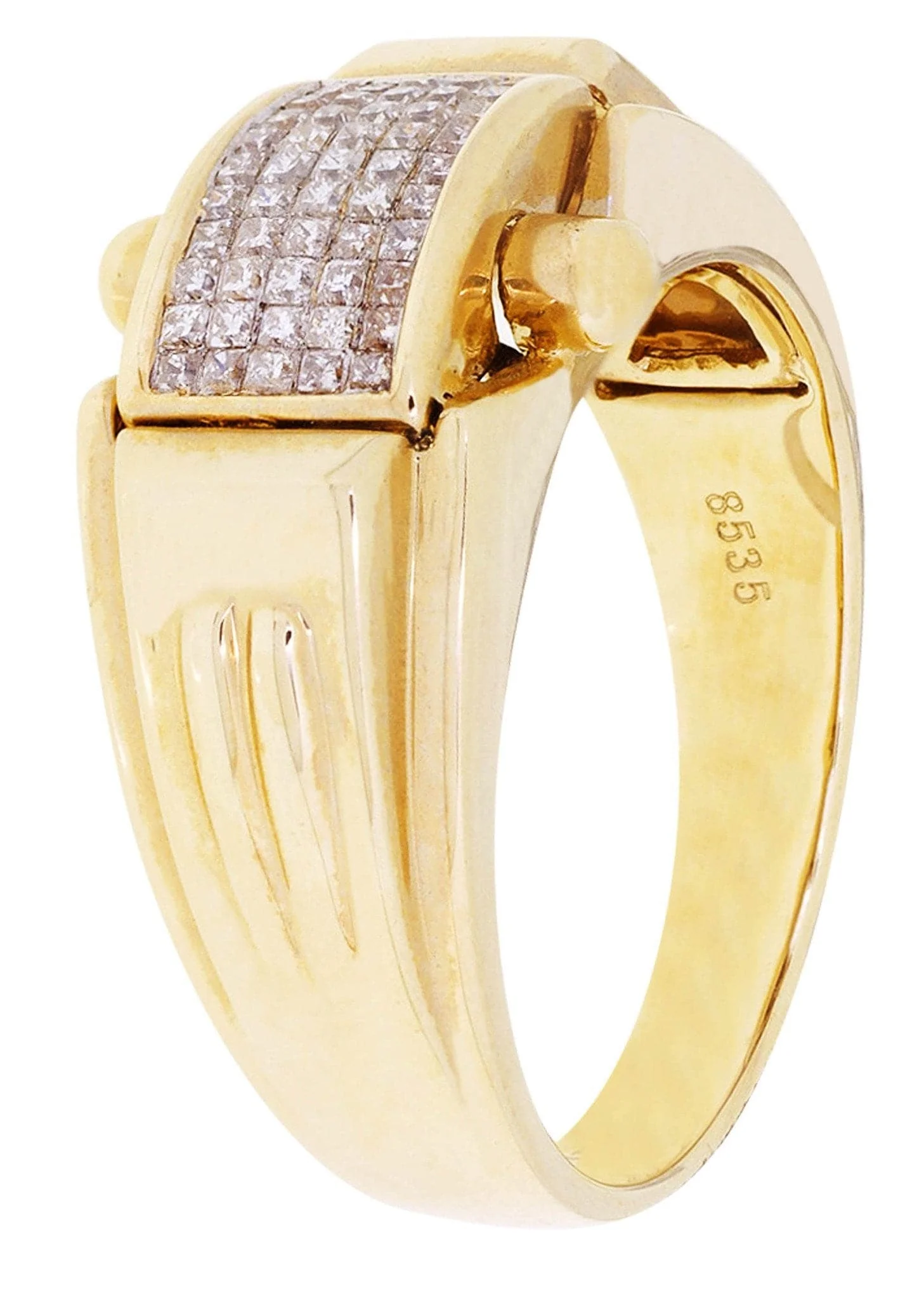 Mens Diamond Ring / Pinky Diamond Ring| 0.42 Carats - Image 2