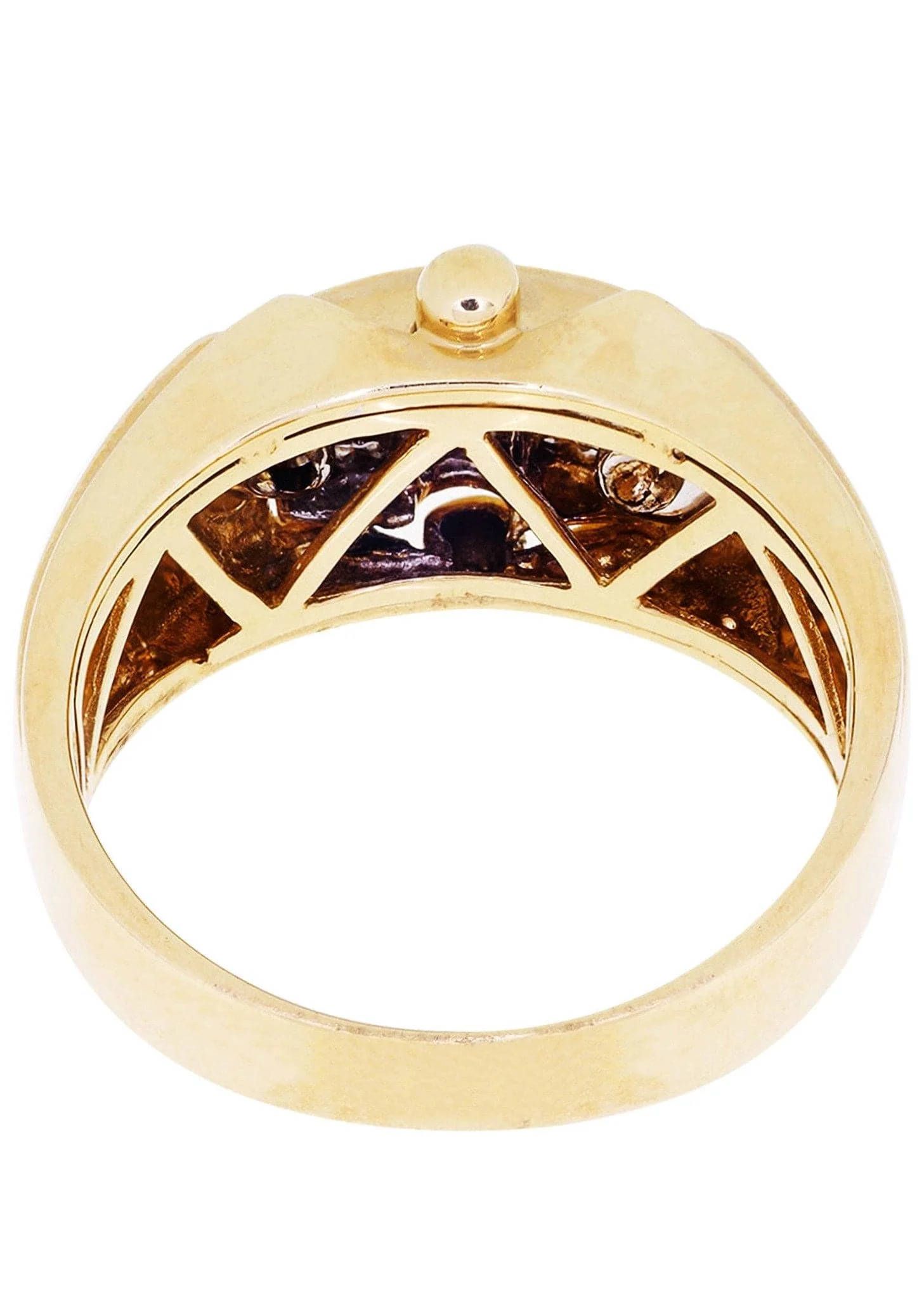 Mens Diamond Ring / Pinky Diamond Ring| 0.42 Carats - Image 3