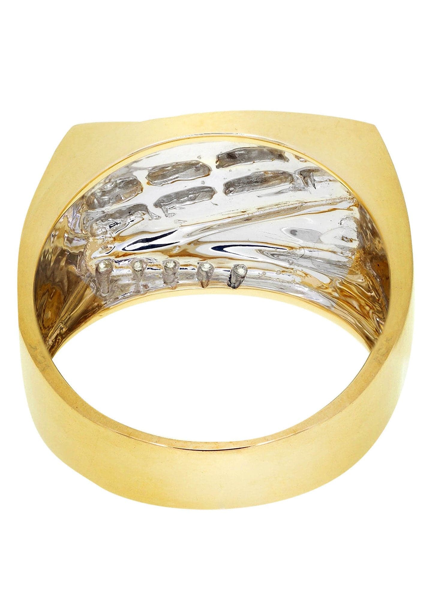 Mens Diamond Ring / Pinky Diamond Ring| 0.44 Carats - Image 3