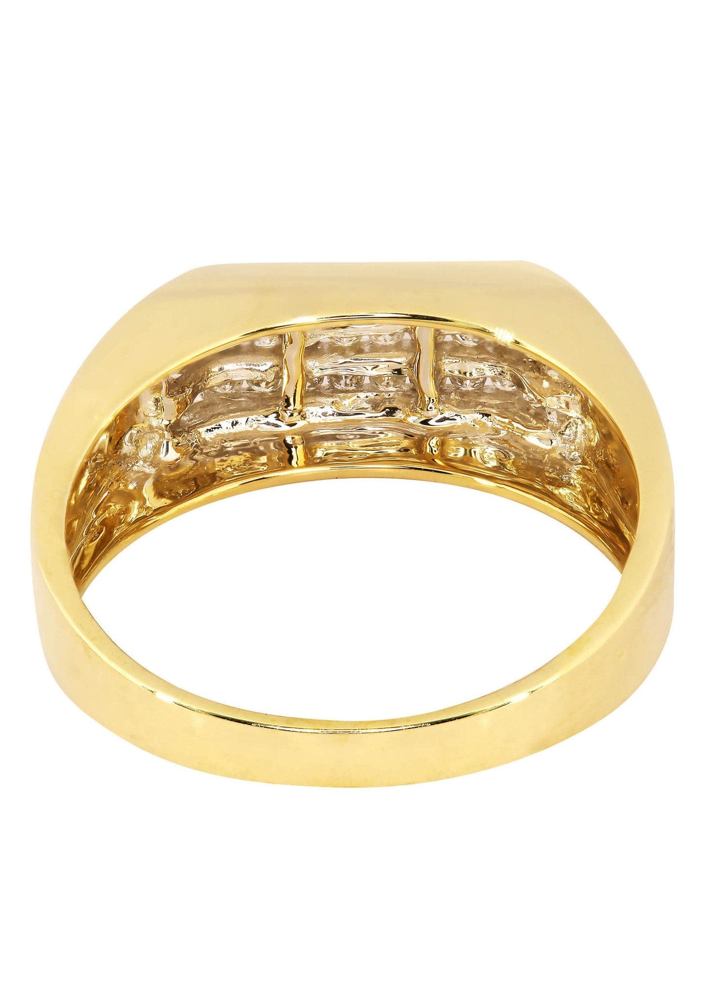 Mens Diamond Ring / Pinky Diamond Ring| 0.44 Carats - Image 3