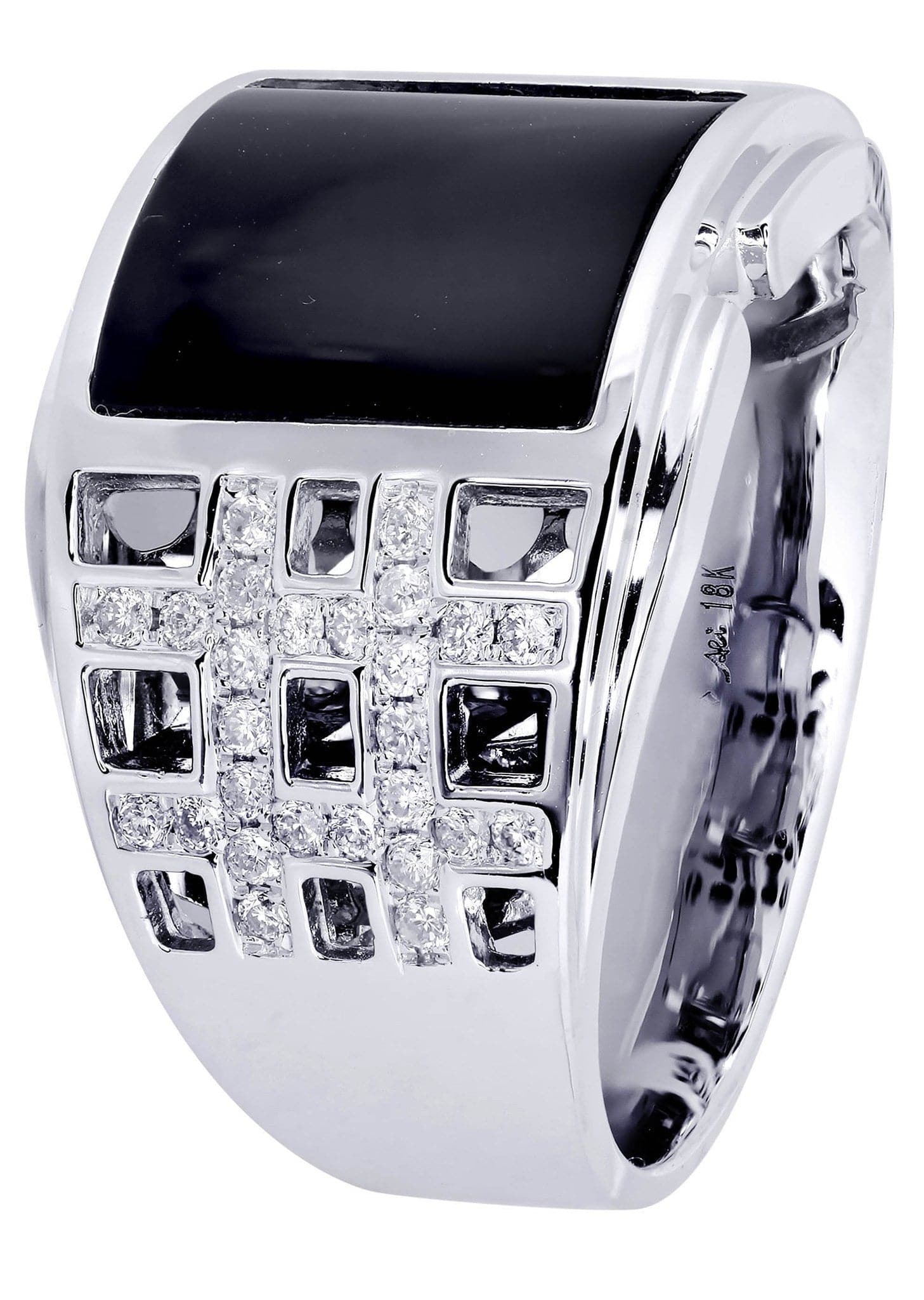White Gold Pinky Diamond Ring| 0.47 Carats| 14.27 Grams - Image 2