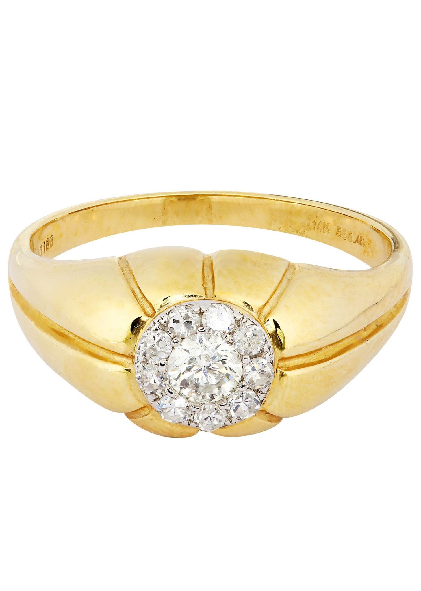 Mens Diamond Ring| 0.49 Carats