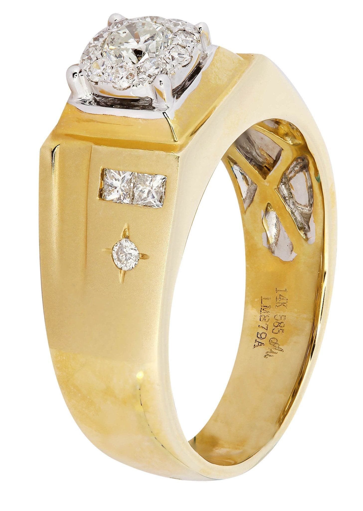 Mens Diamond Ring| 0.52 Carats - Image 2