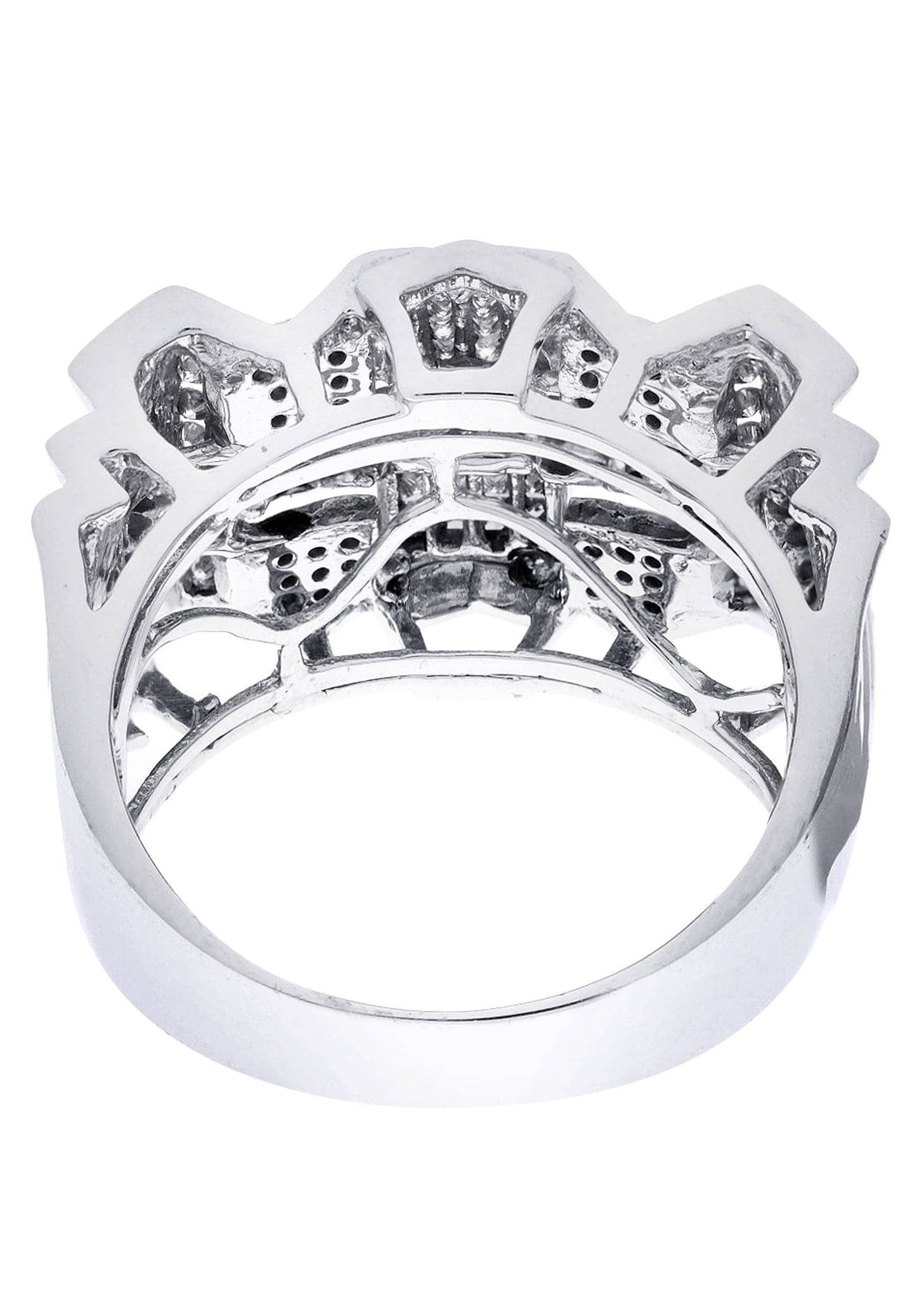 White Gold Mens Diamond Ring| 0.6 Carats| 13.33 Grams - Image 3