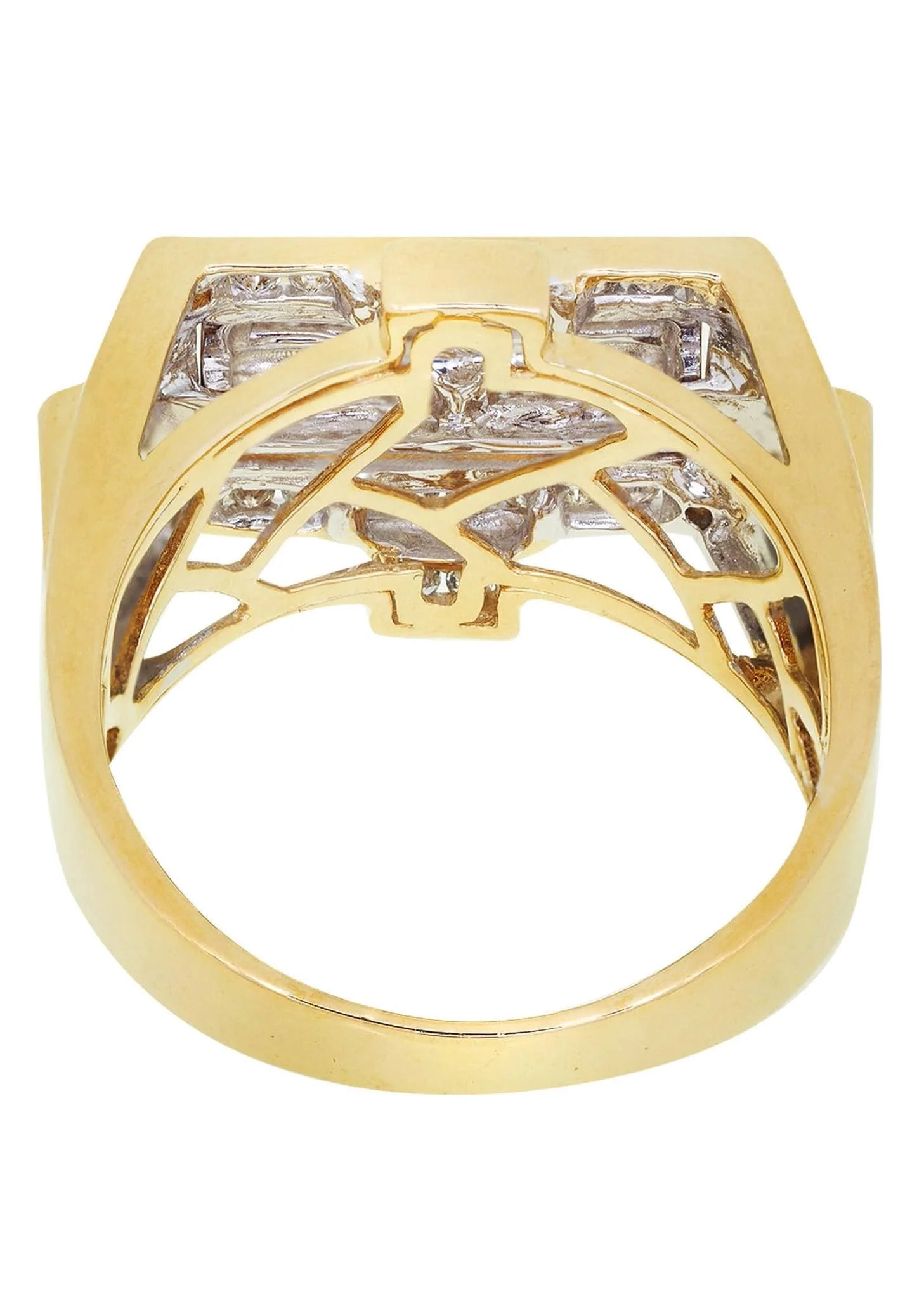 Mens Diamond Ring / Pinky Diamond Ring| 0.64 Carats - Image 3