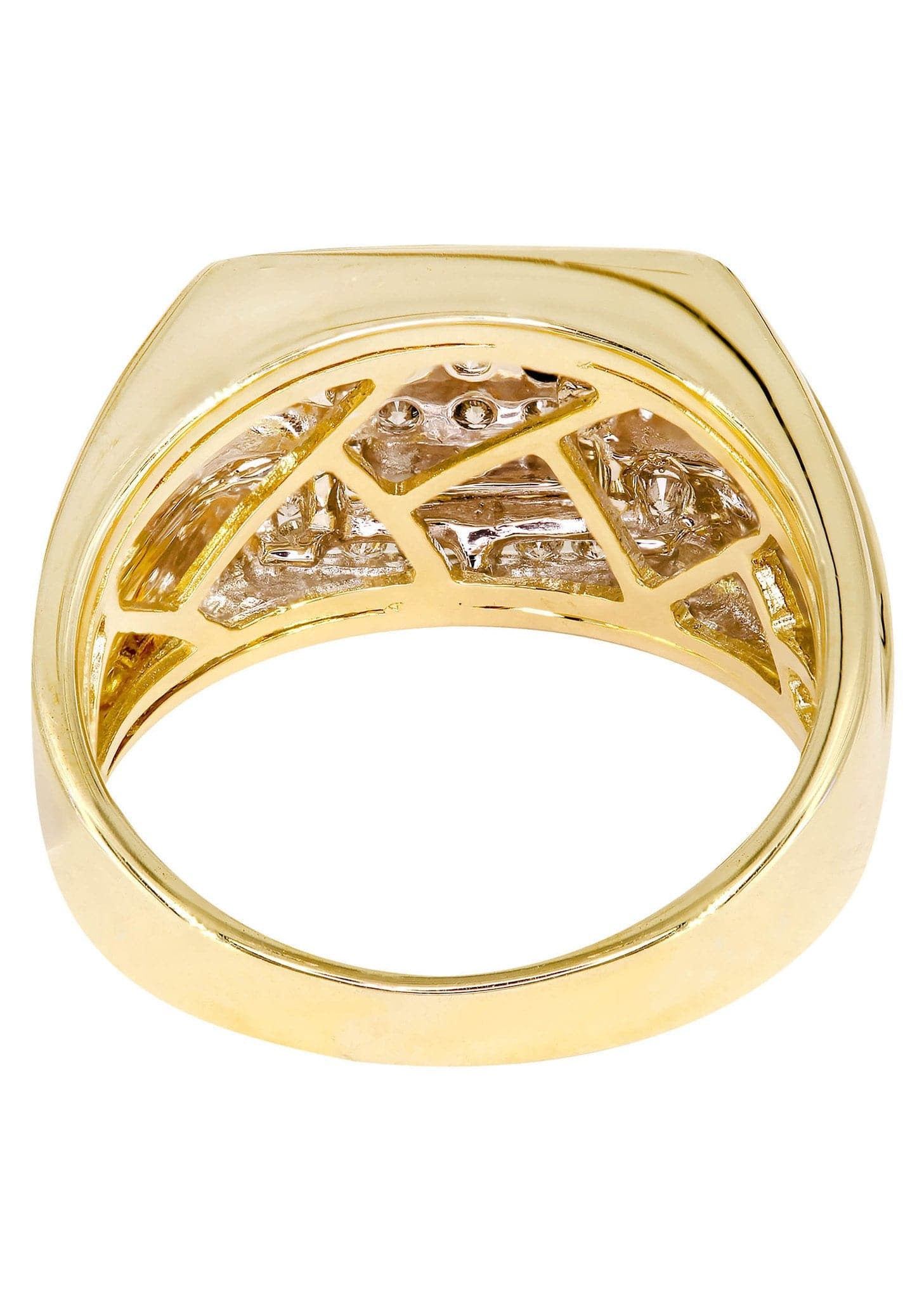 Mens Diamond Ring / Pinky Diamond Ring| 0.64 Carats - Image 3