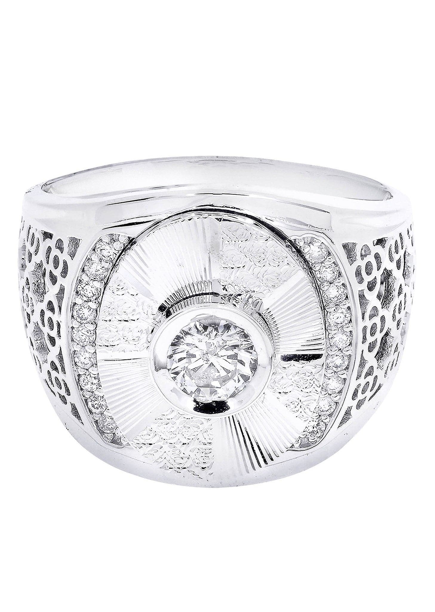 White Gold Pinky Diamond Ring| 0.68 Carats| 13.69 Grams