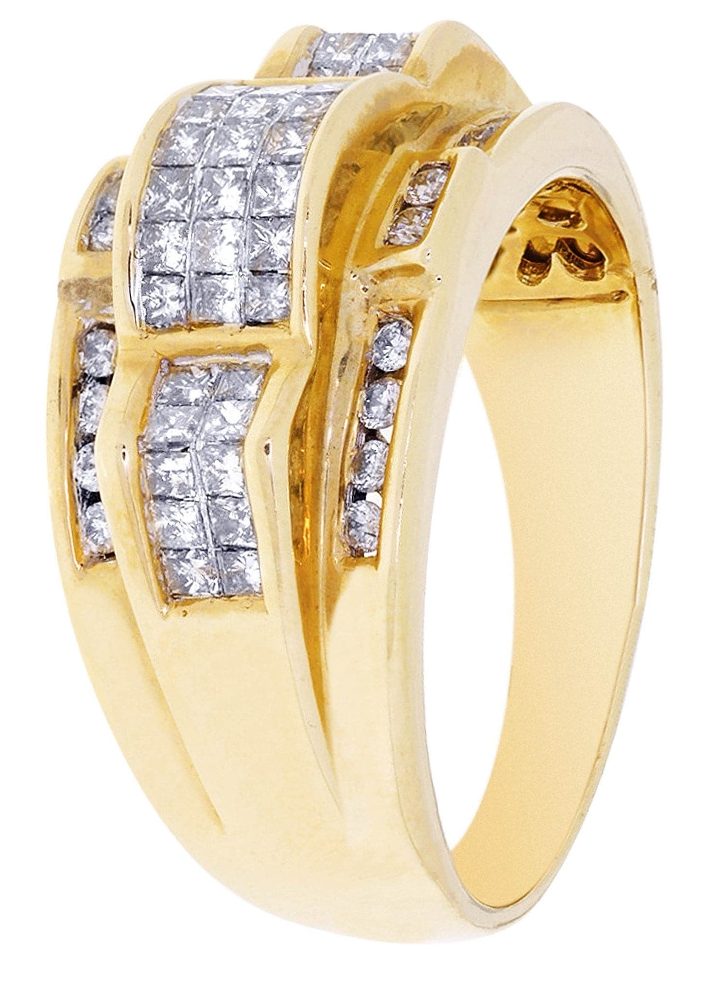 Mens Diamond Ring / Pinky Diamond Ring| 0.7 Carats| - Image 2