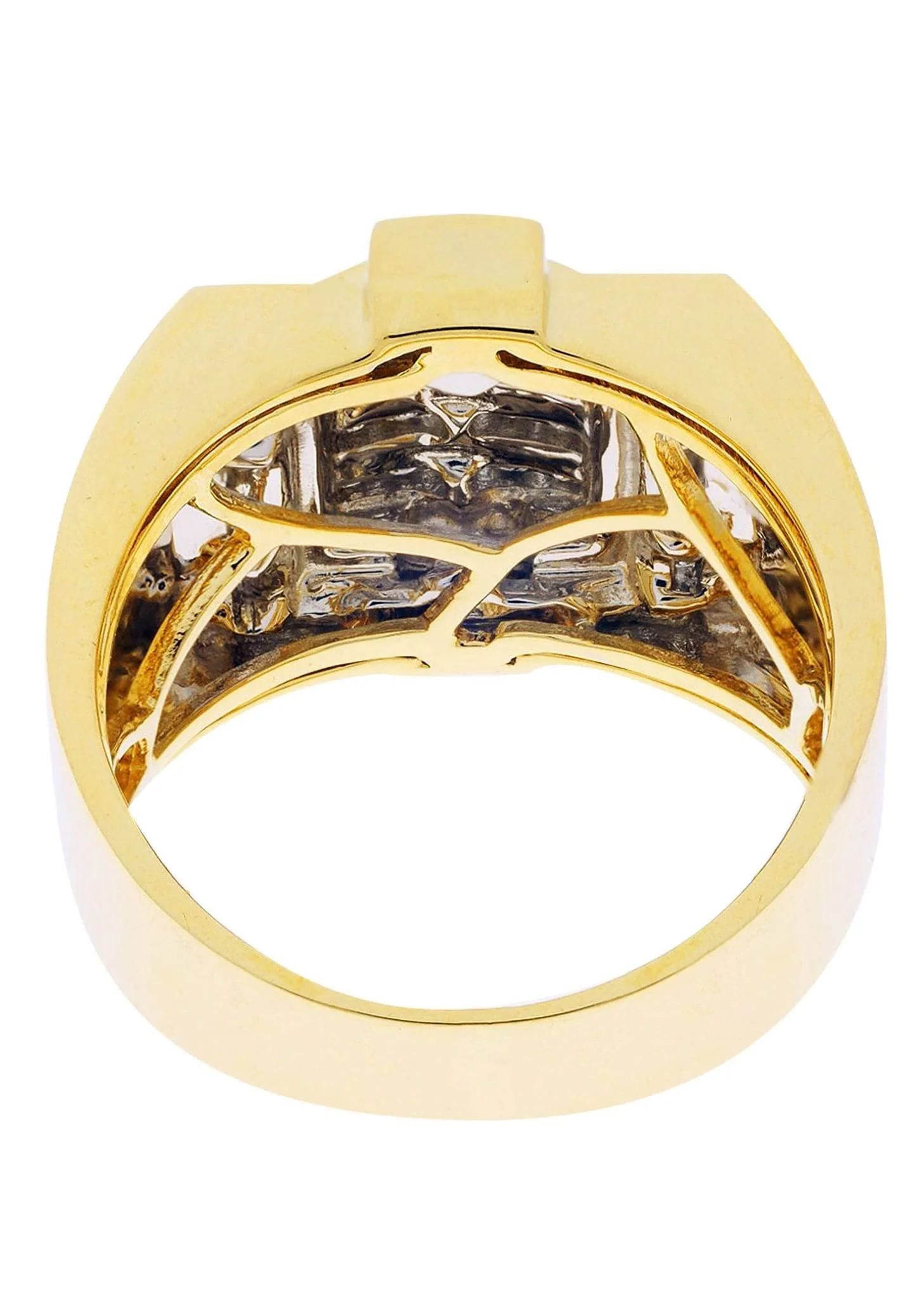 Mens Diamond Ring / Pinky Diamond Ring| 0.77 Carats - Image 3