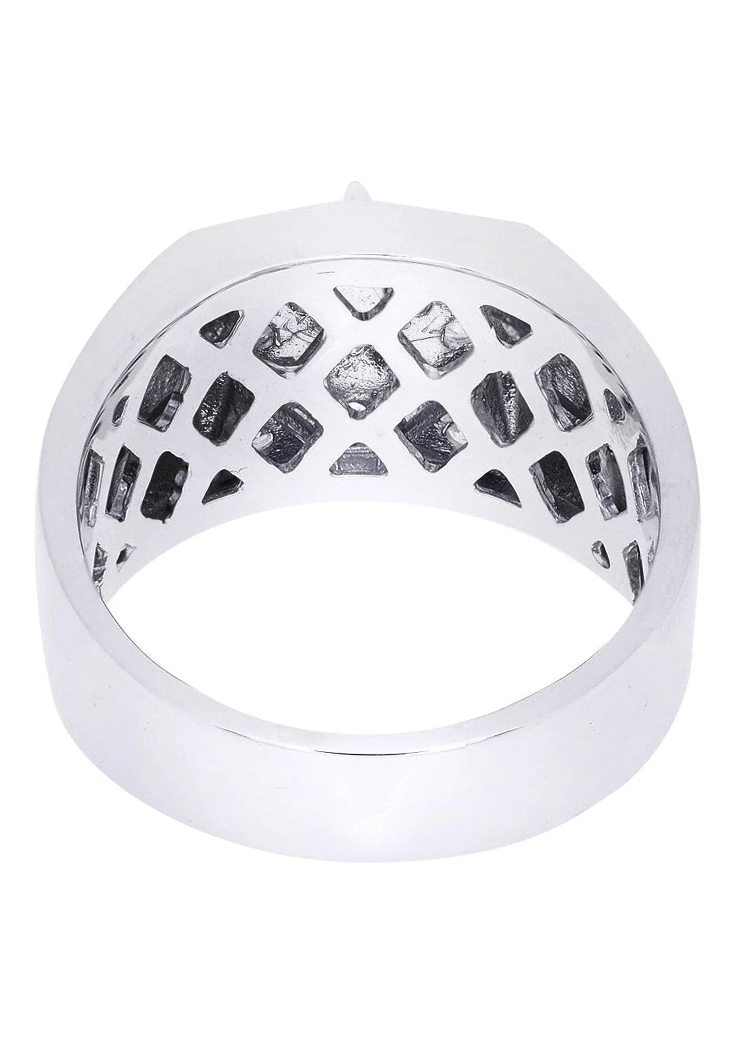 White Gold Pinky Diamond Ring| 0.85 Carats| 10.93 Grams - Image 3